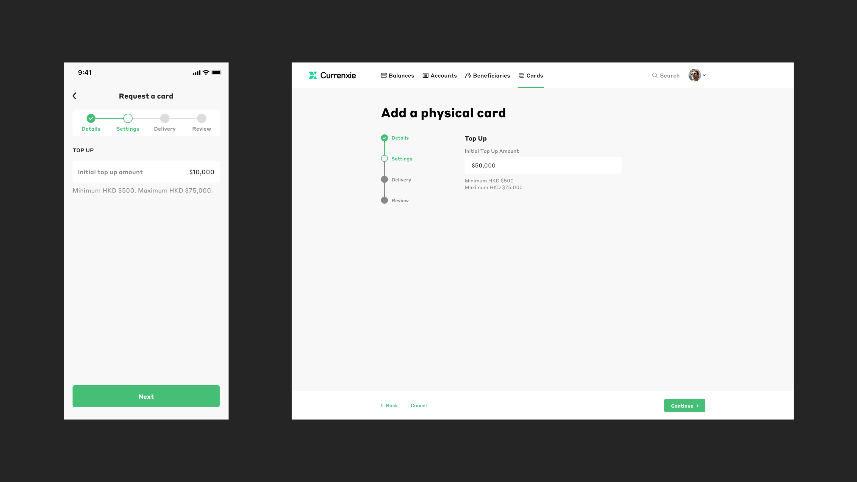 Adding a progress bar to show the application process