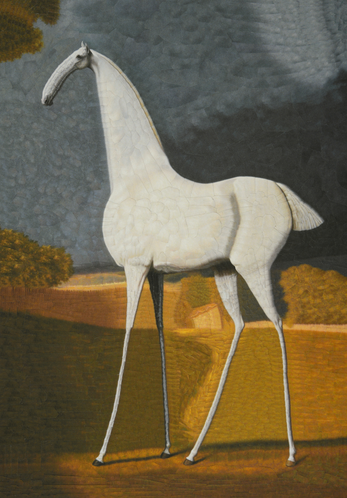 Mambrino after Stubbs, 2022, 8.2 x 11.6 inches