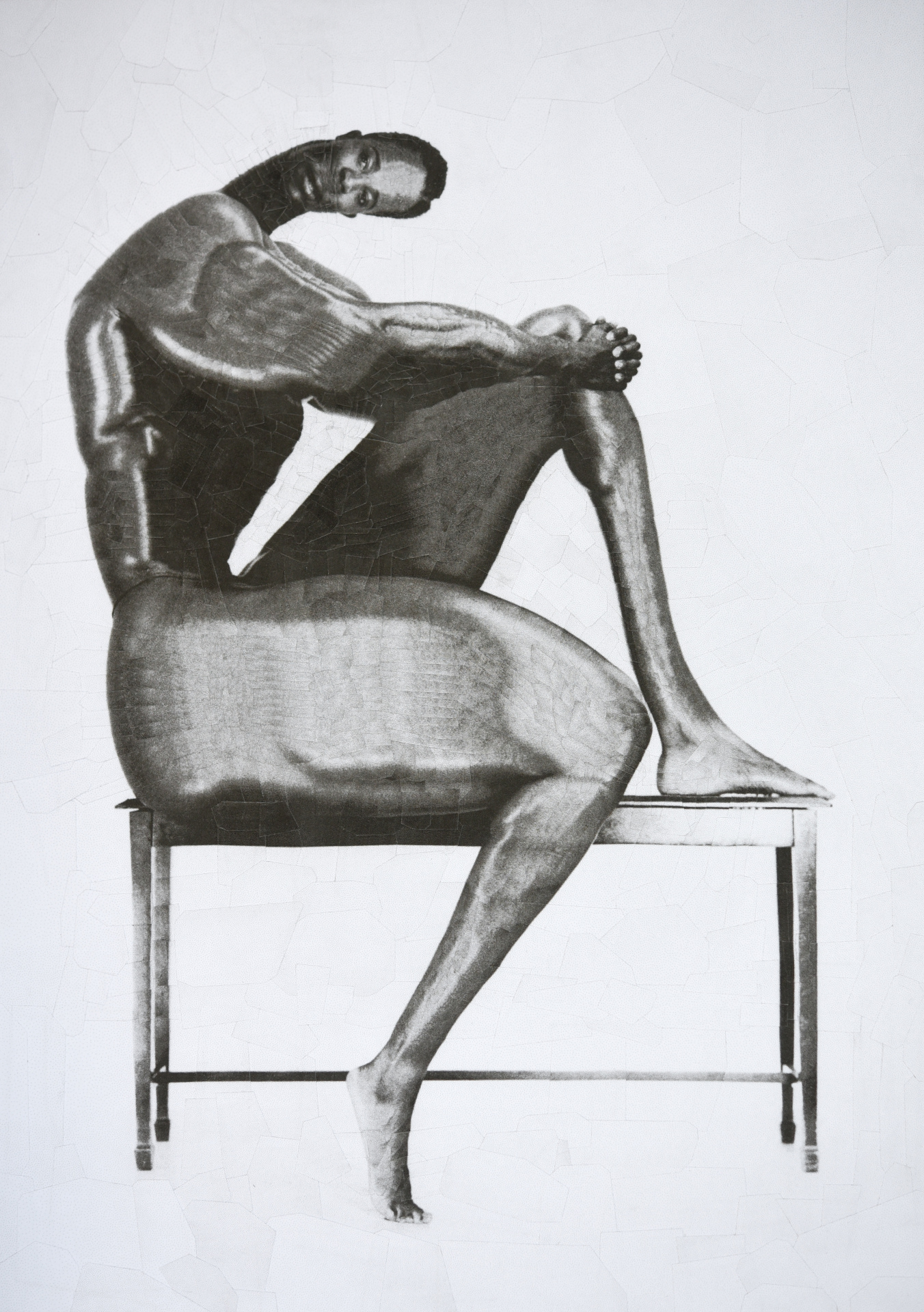 After Leroy Colbert by Alonzo Hanagan, 2019, 8.2 x 11.6 inches