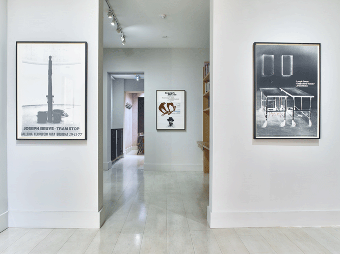 Installation View A Coin in Nine Hands - Part 2: Joseph Beuys (Posters) Photo: Stephen White