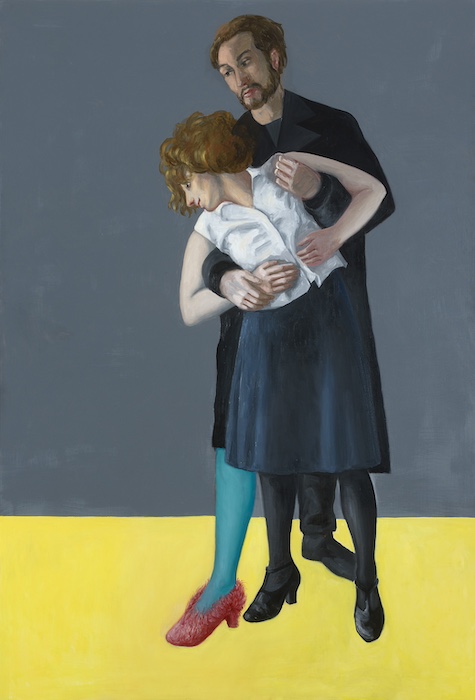  REPORTAGE   2023 olio su tela cm 190x130