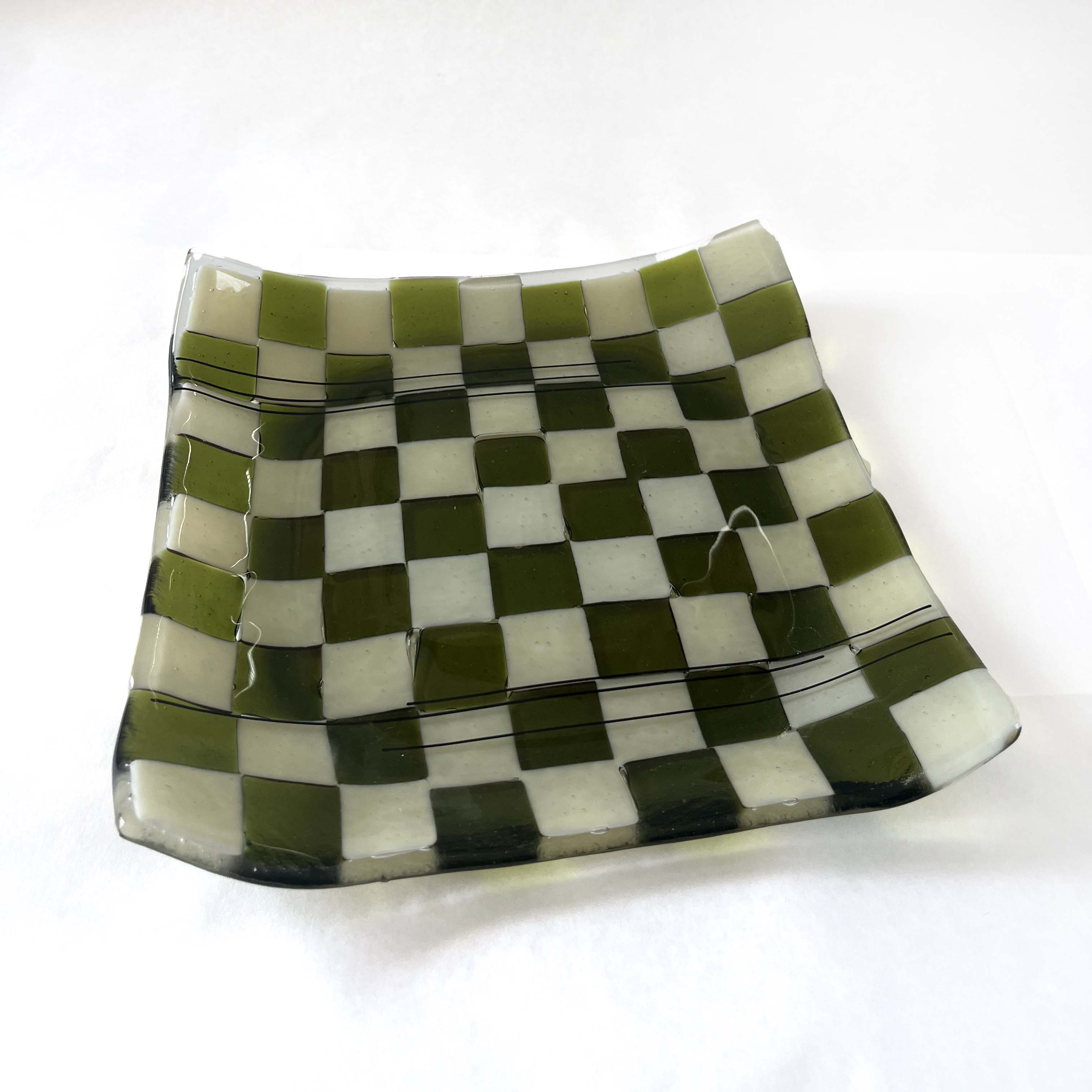 by Mia White at the Visual Arts Center of Richmond, glass, Feb. 2023