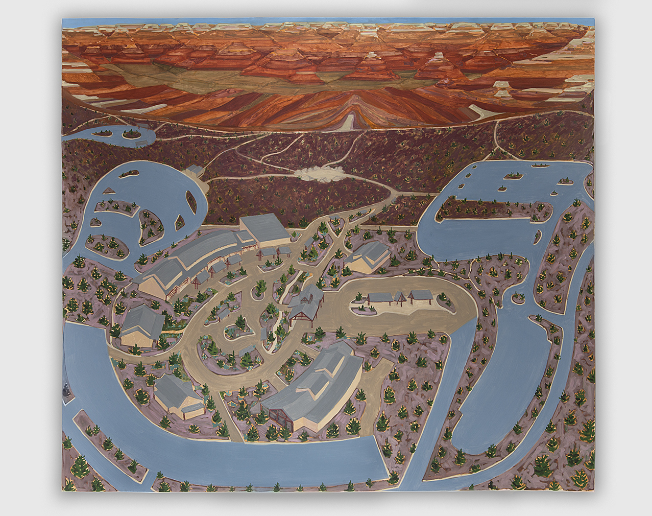 South Rim 74" x 84"©neighboringstates