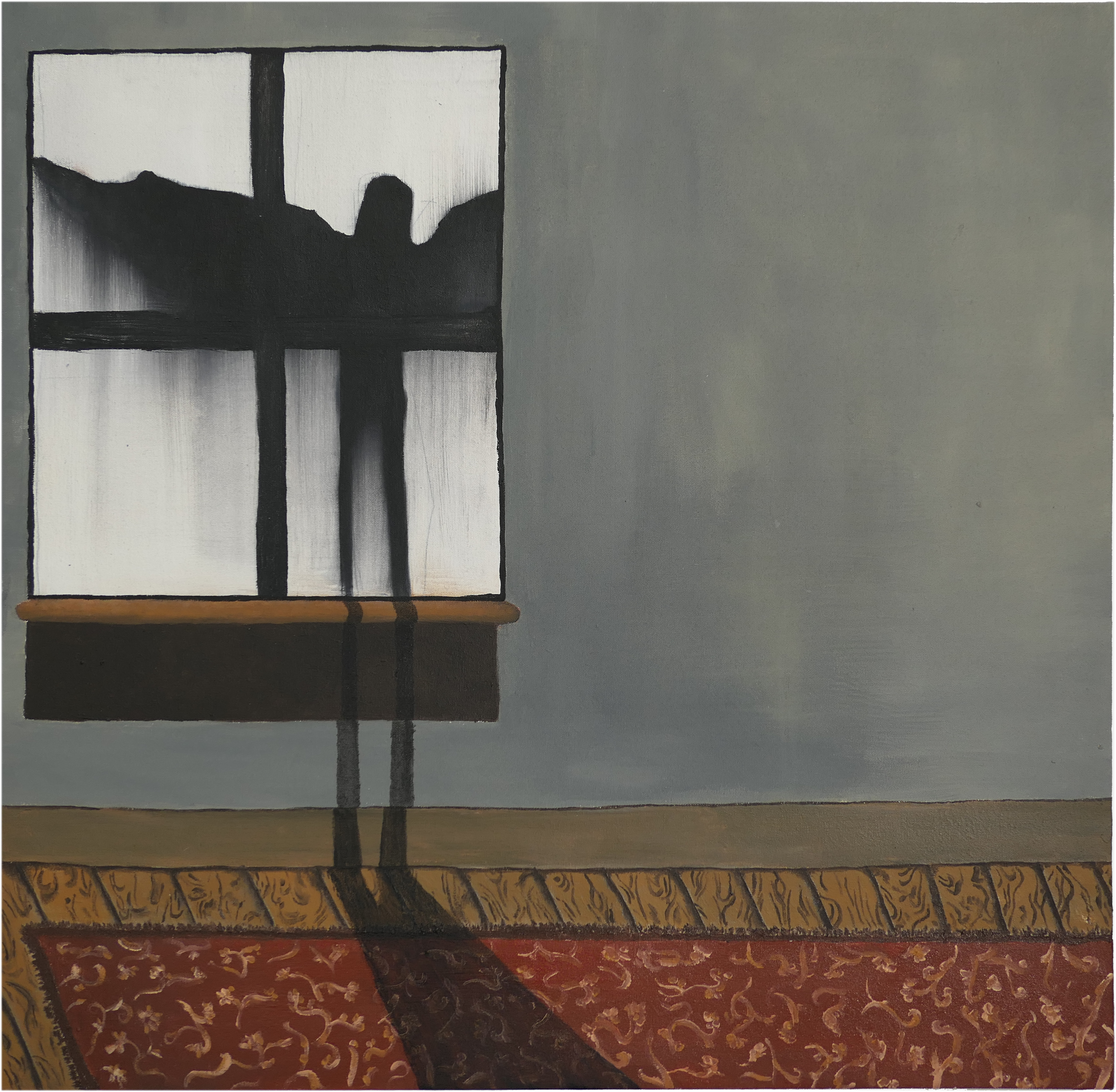 004J // Acrylic & Oil on Canvas // 60x60cm // 2020