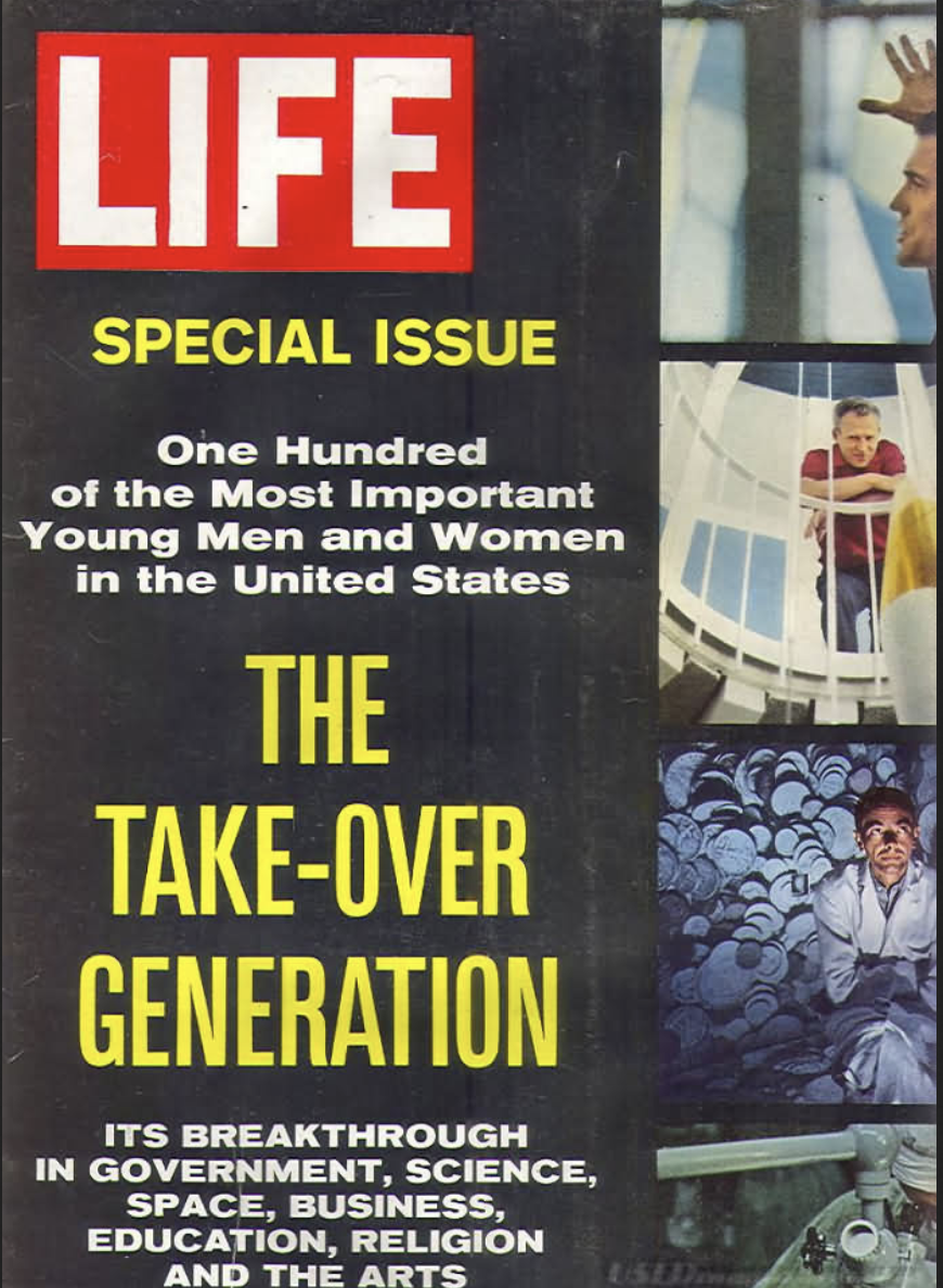 LIFE, "The Take-over Generation", 14 Septembre 1962