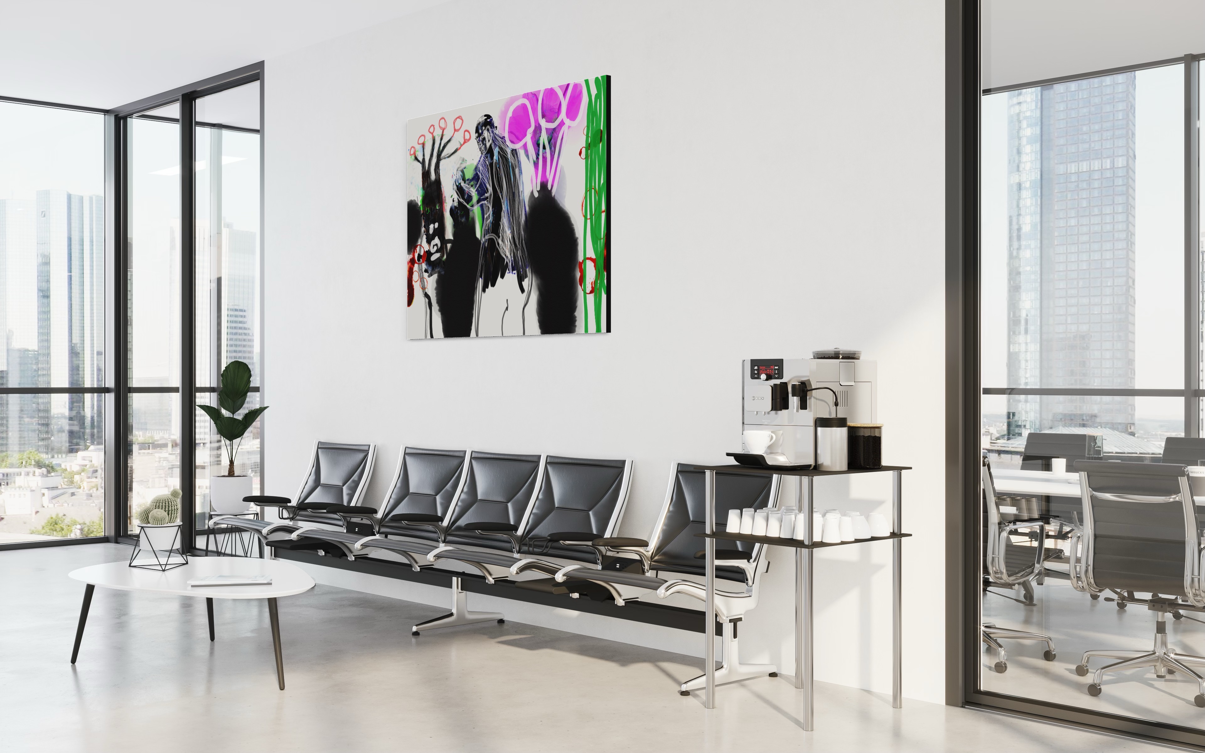 "Paradise Lost" 2017, digital painting 120x160cm, edition 3