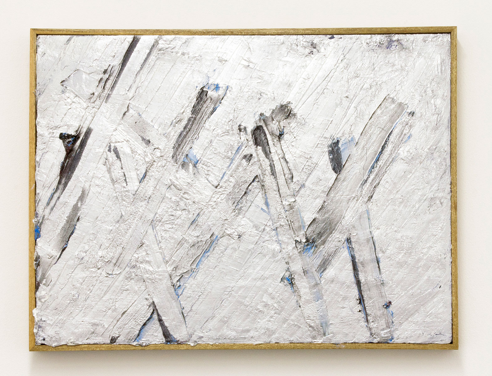 Jan-Henri Booyens, Franz Kline’s space suit (2013) | Oil on canvas, 36 x 61 cm