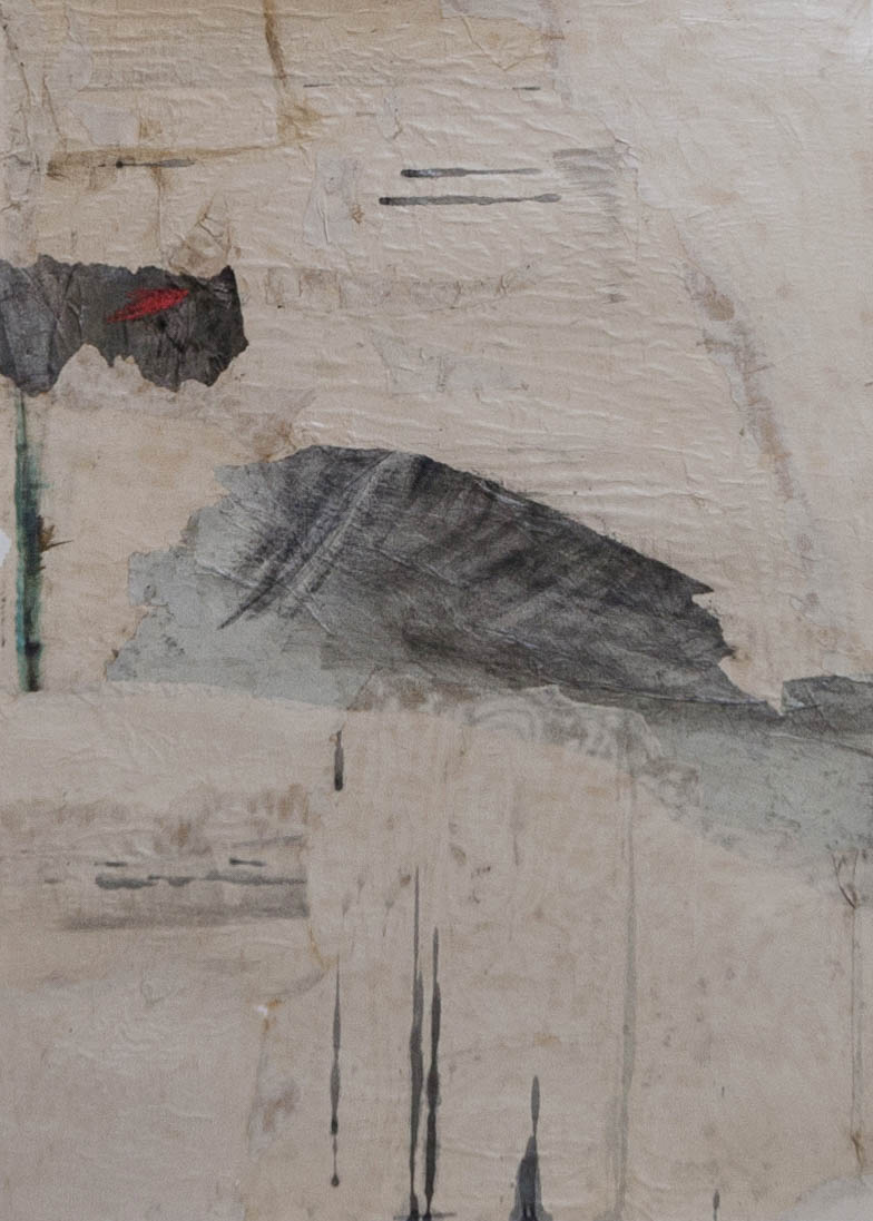 Bastian Hansen | De.construct 2.2 | 2022 | Mixed media on coldpress 300 gsm | 105 x 75 cm