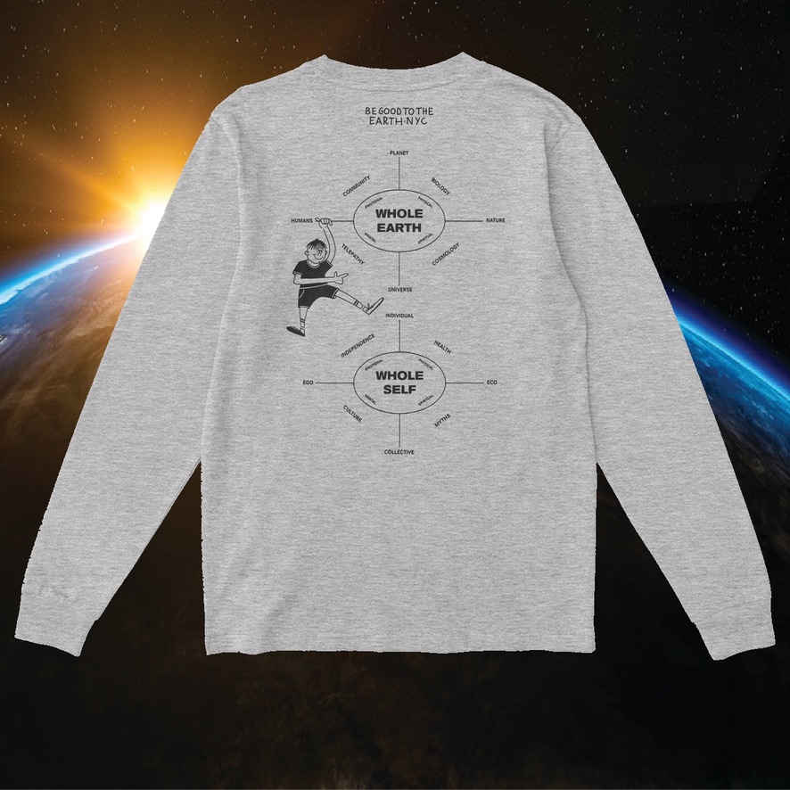 "Whole self, whole earth" back, 2020