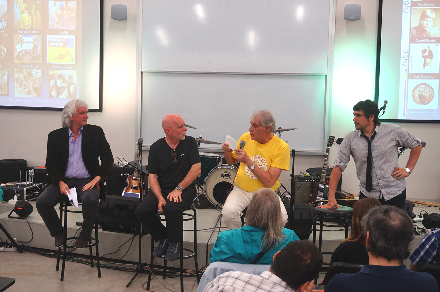 Klaus Gallo, Marcelo Rabossi, Julio Guichet y Fernando Blanco