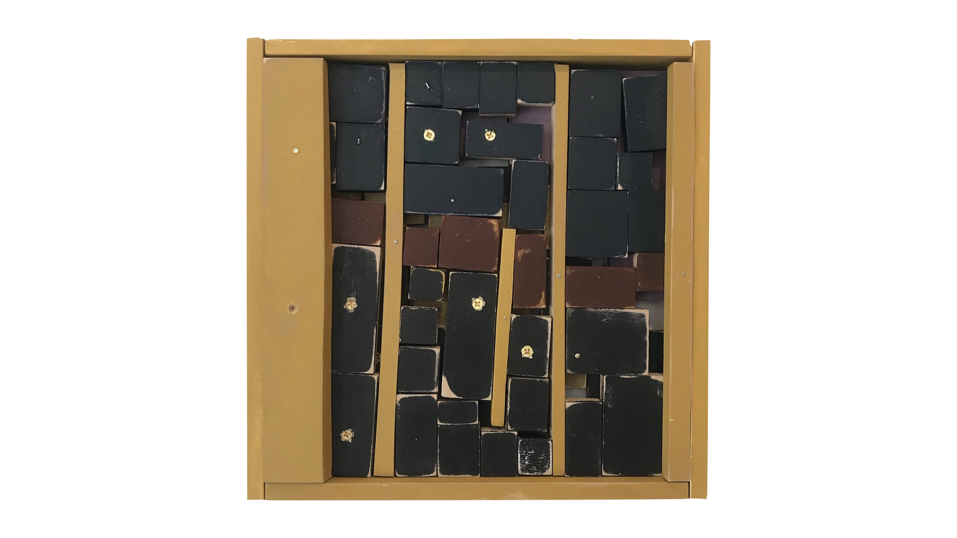 Mosaic Code | mixed media, 12"x12" | 2019