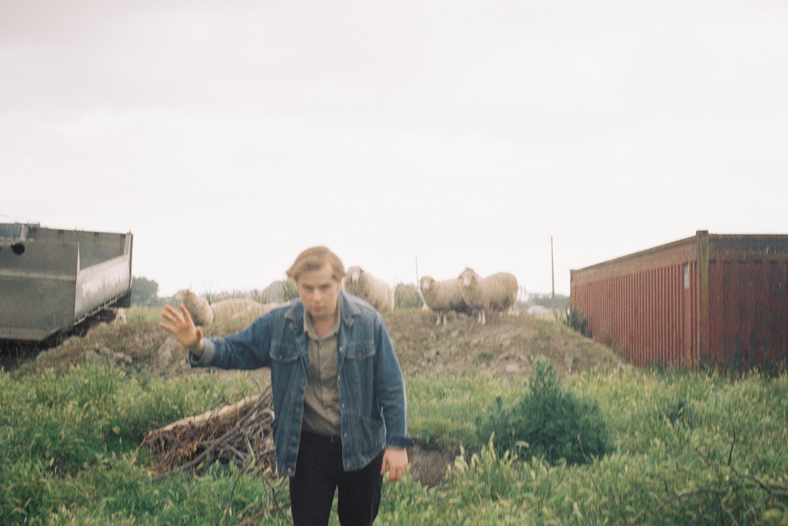 Sam Bambery in Tai Tapu, photographed by Ella Waswo