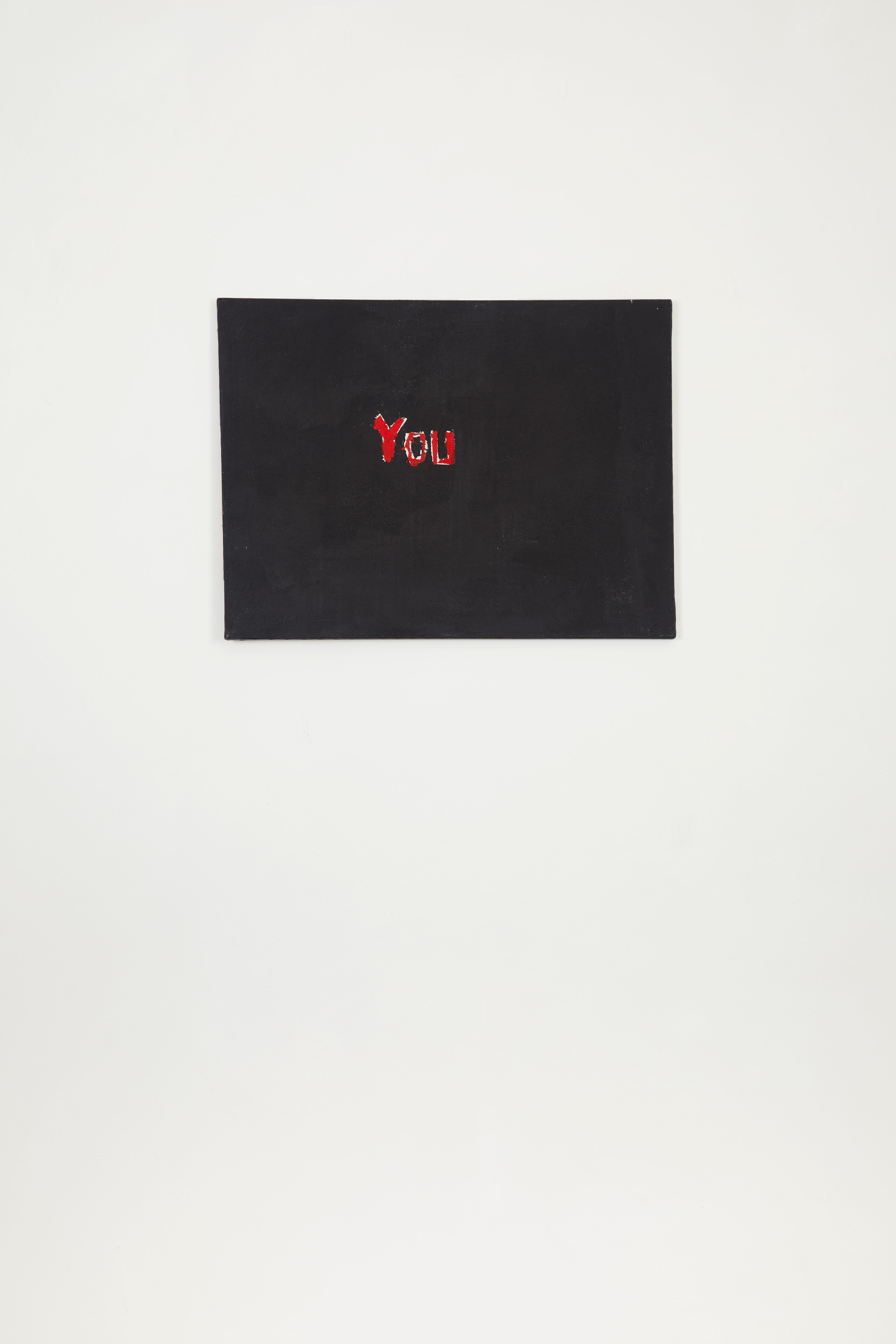 YOU, 2011, Acrylic on canvas, 18 x 24 in. 