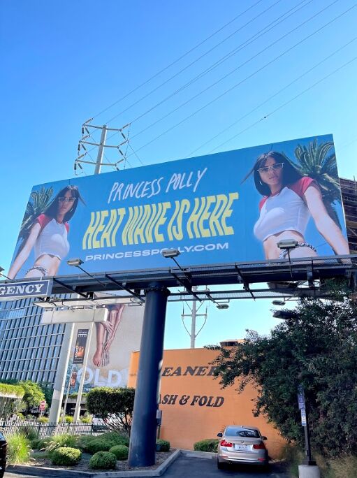 Adriana, Billboard for Princess Polly