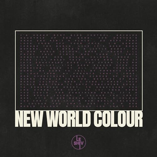 Le Shiv - New World Colour EP - Mixing 'Wheres My Money' and 'Sing My Last Song'
