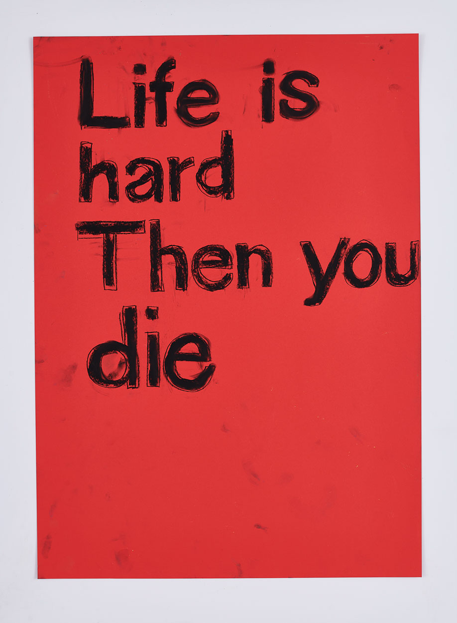Life, 2019. charcoal on paper. 95cm x 65cm