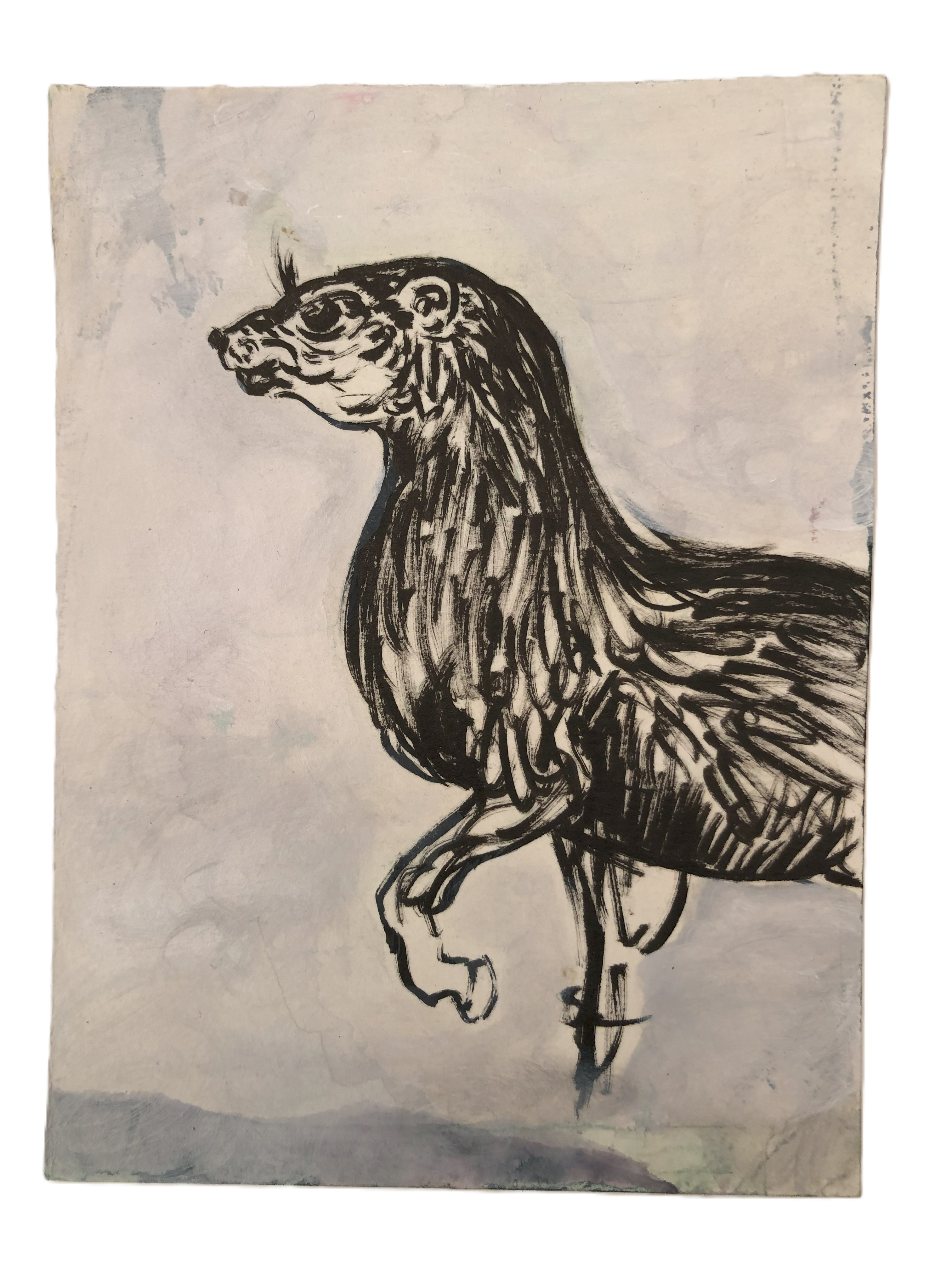 N.C. - Mixed media on paper - 16x12 cm