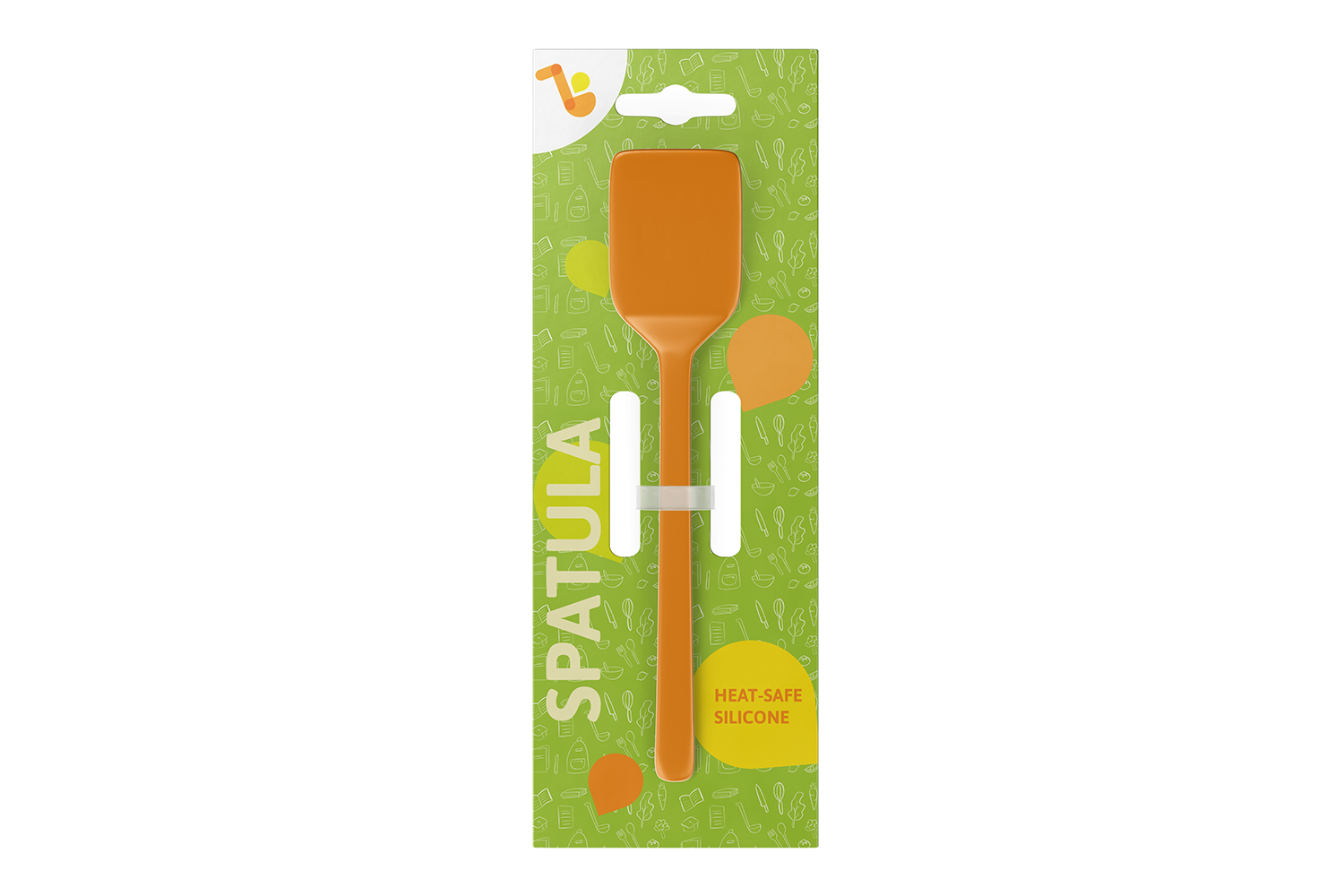 Cooking utencil packaging - green colorway