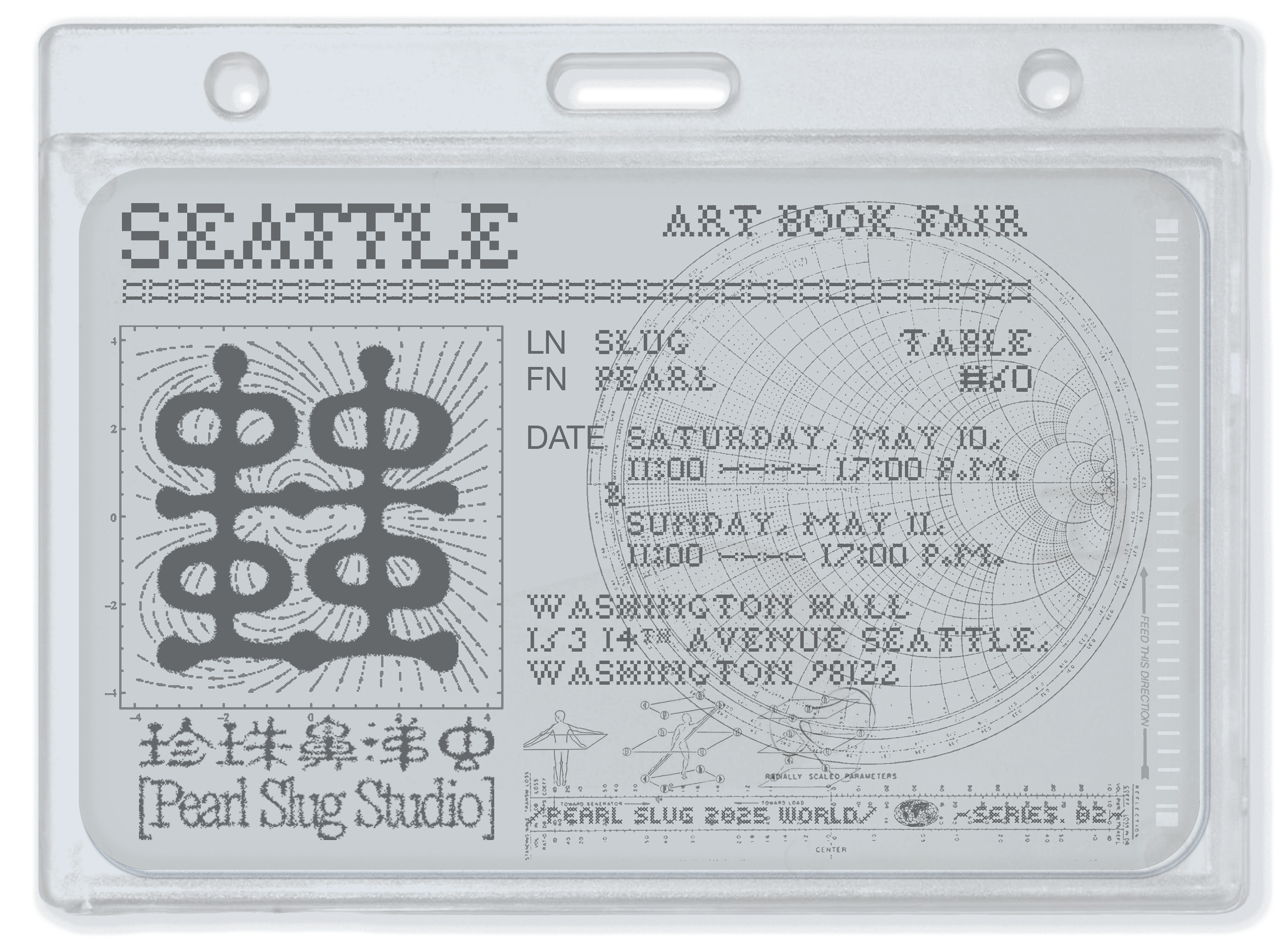 𝄪𝄪/2025 World Tour/𝄪𝄪 Series. 02𝄪𝄪 Seattle Art Book Fair ⎯ May. 2025