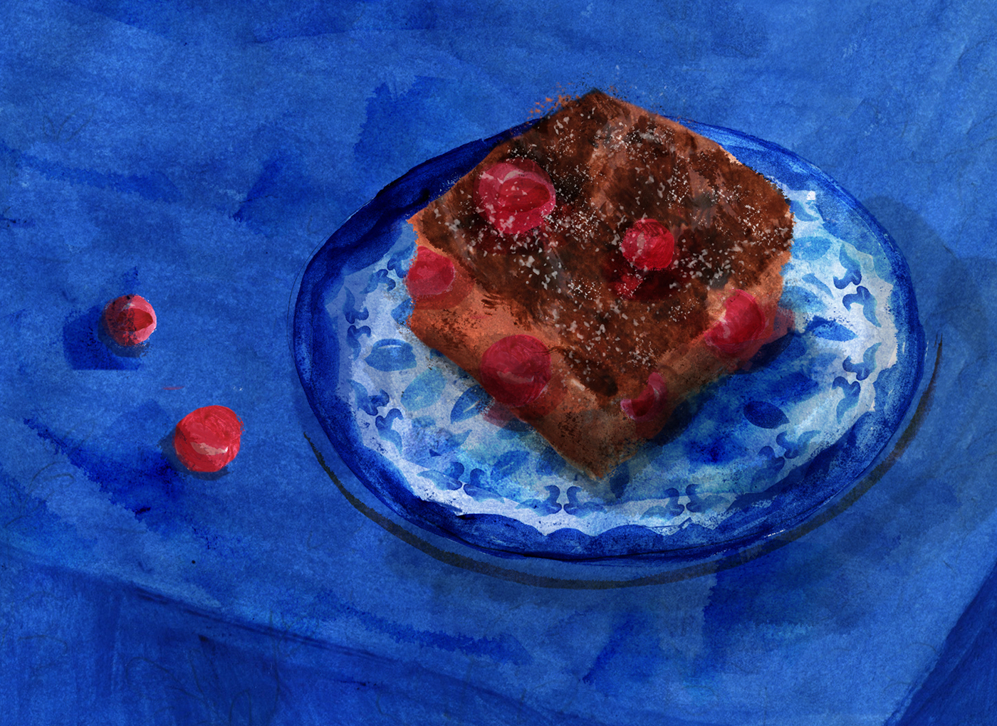 MintysTable, Gingerbread, Cranberries, Christmas