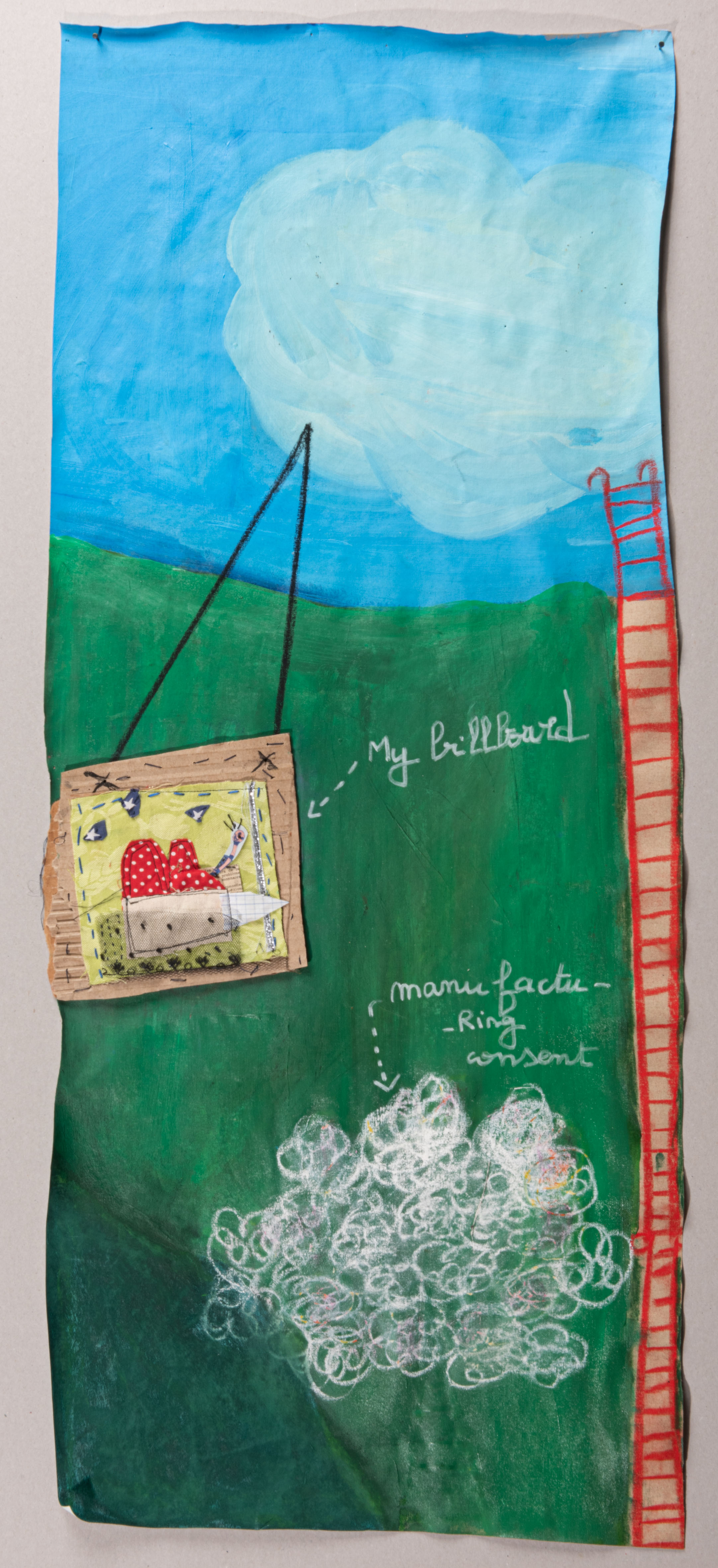 My Billboard, 55x110cm, 2022