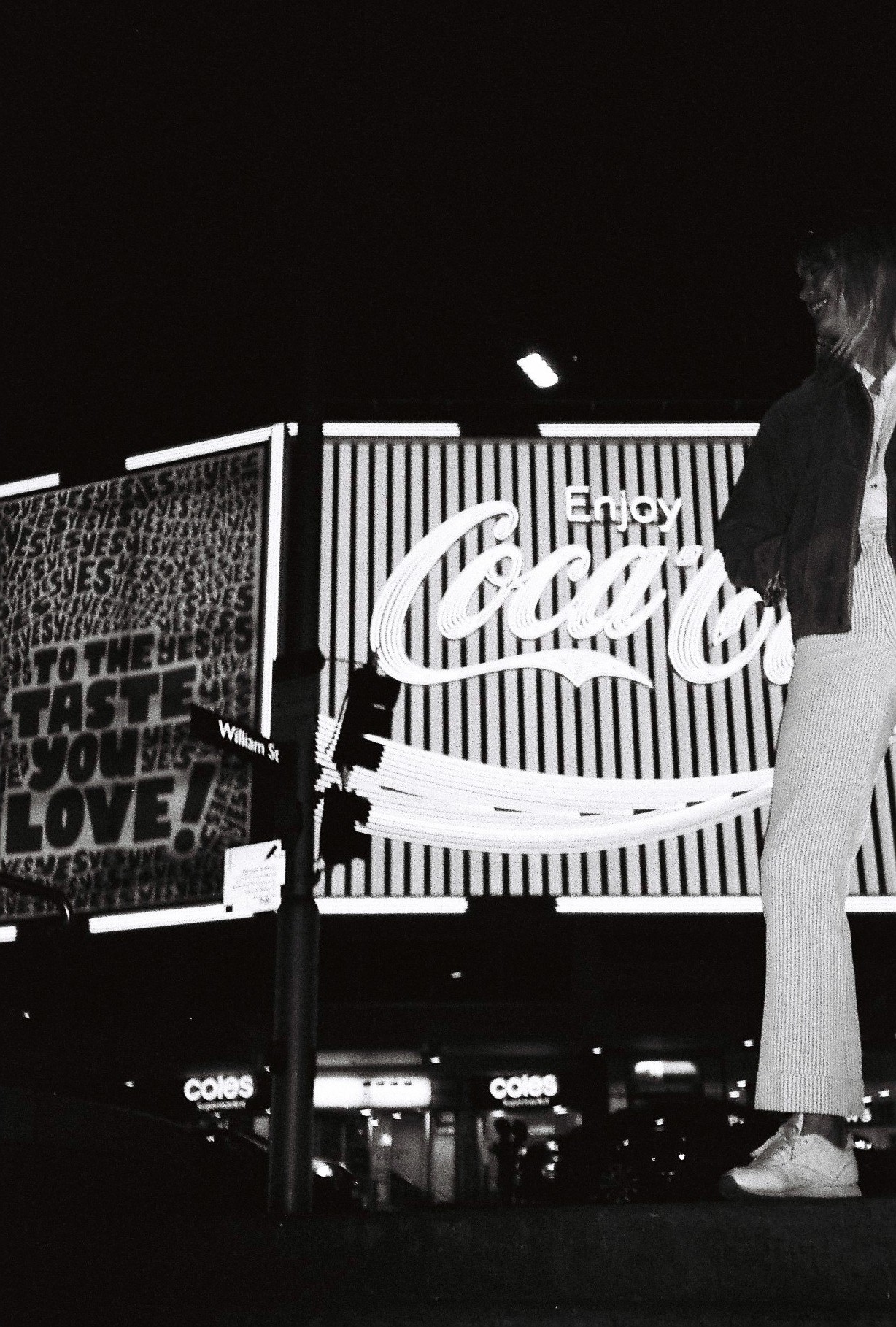 Kings Cross, Sydney, Australia taken on a Mamiya U Silver Sekor 35mm.