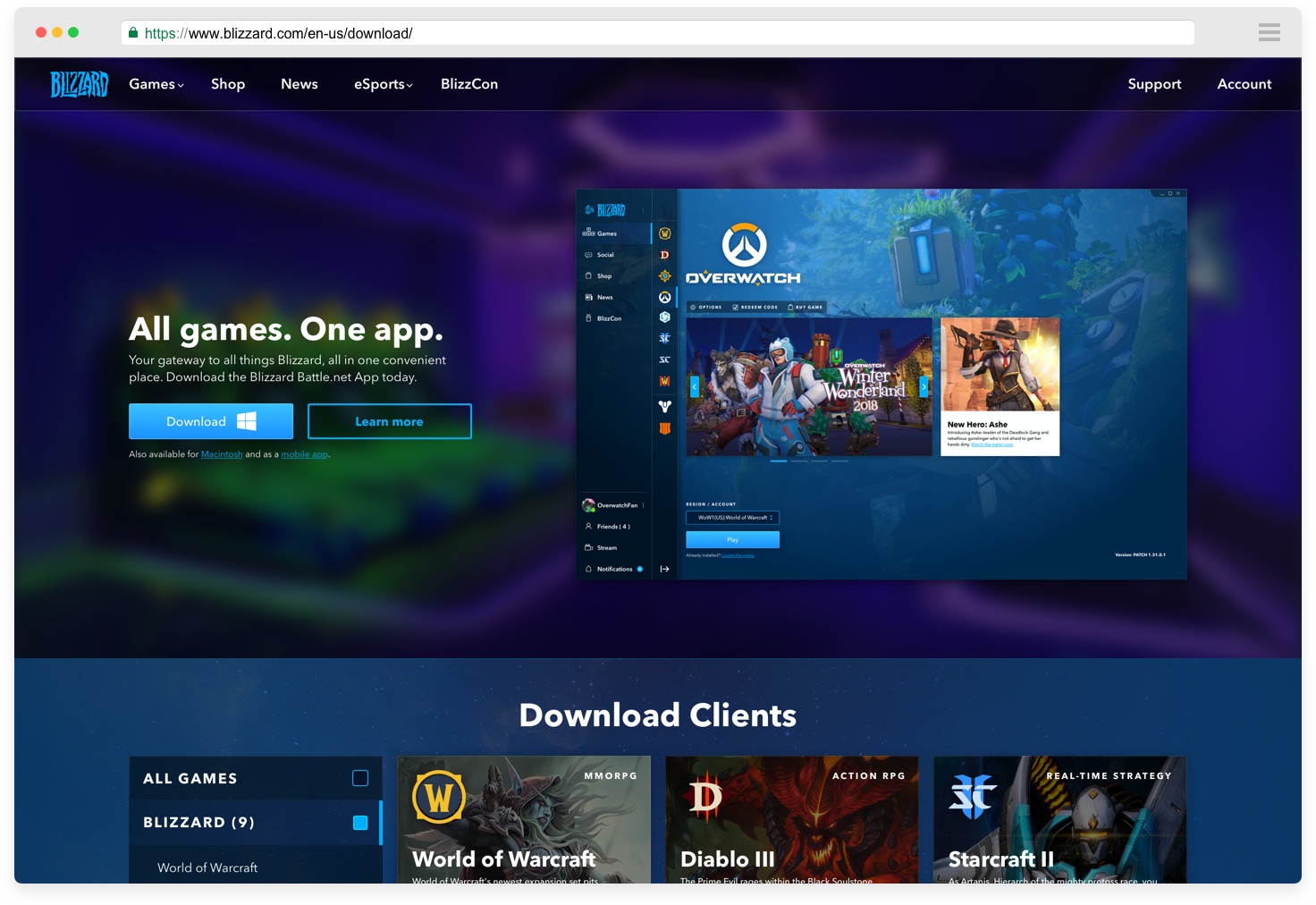 Blizzard Battle.net - Download