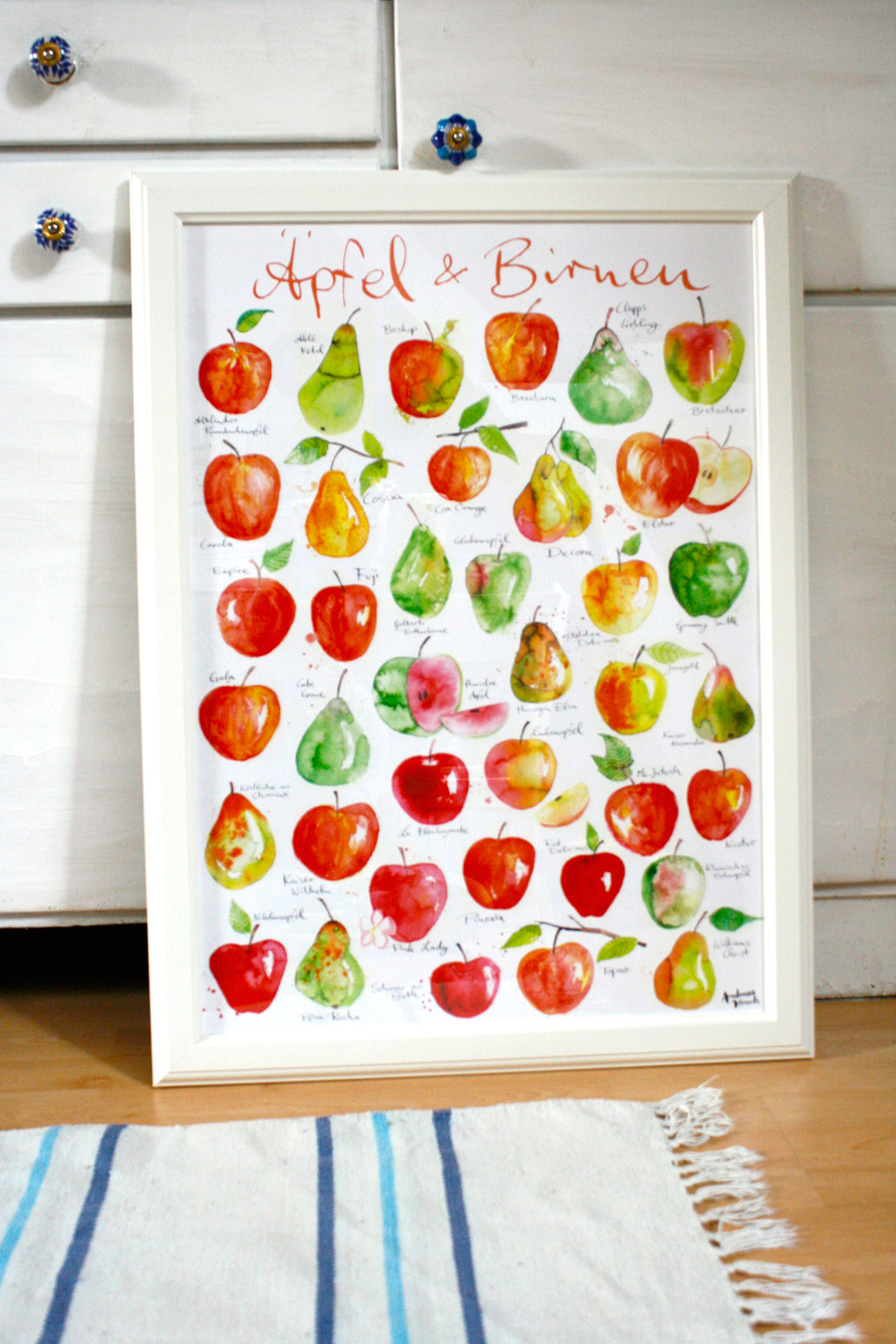 Apples & Pears Poster