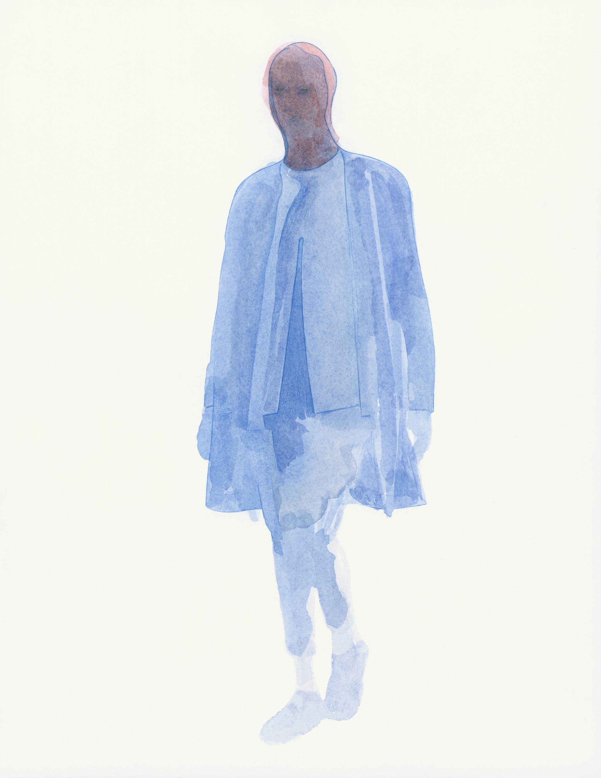 N.Hoolywood SS17 11x8.5 colored pencil and watercolor on paper 2016