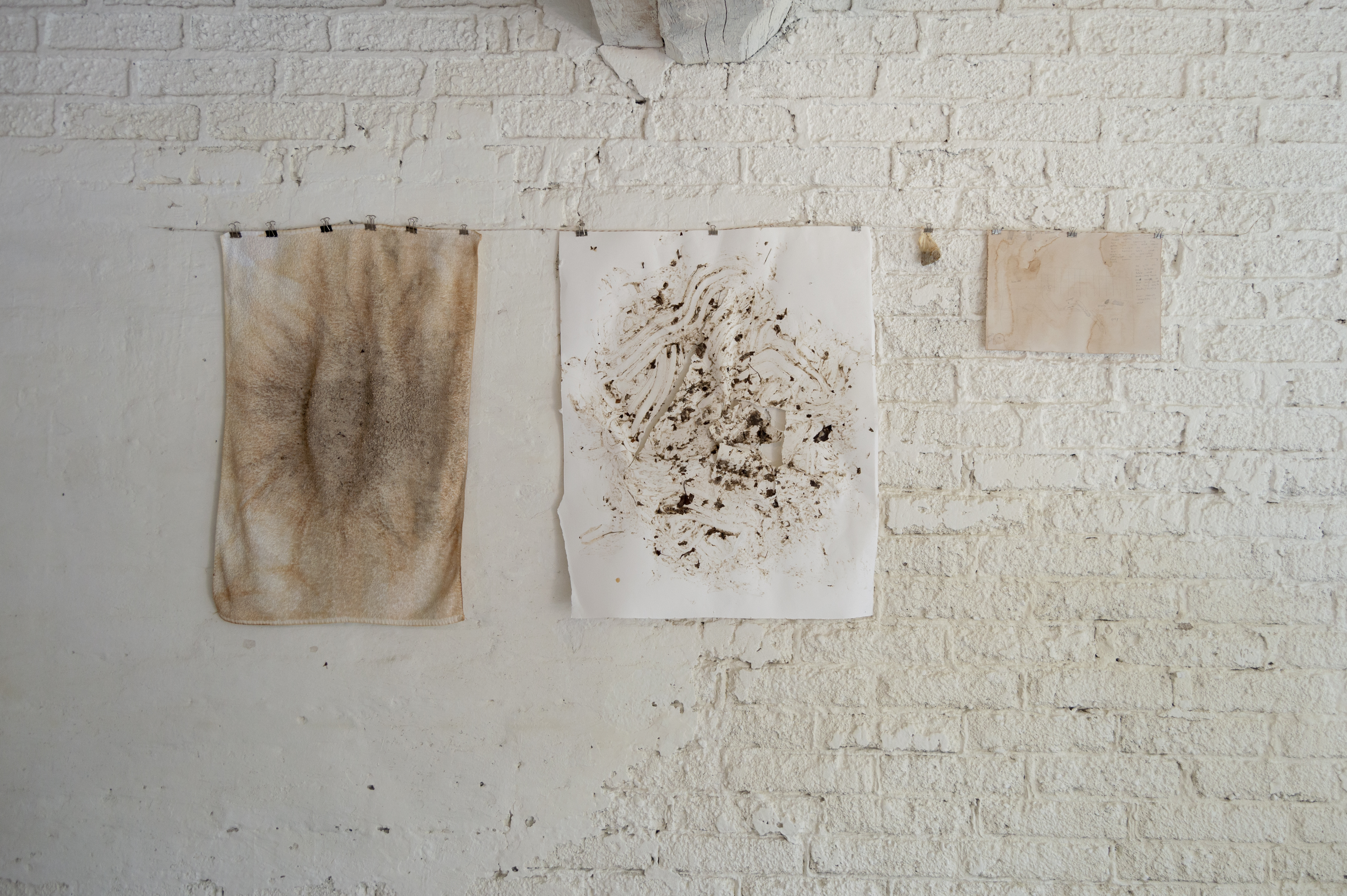 I can’t help hearing it in my head: is it ripe? Here, try some, installation view, 2025.