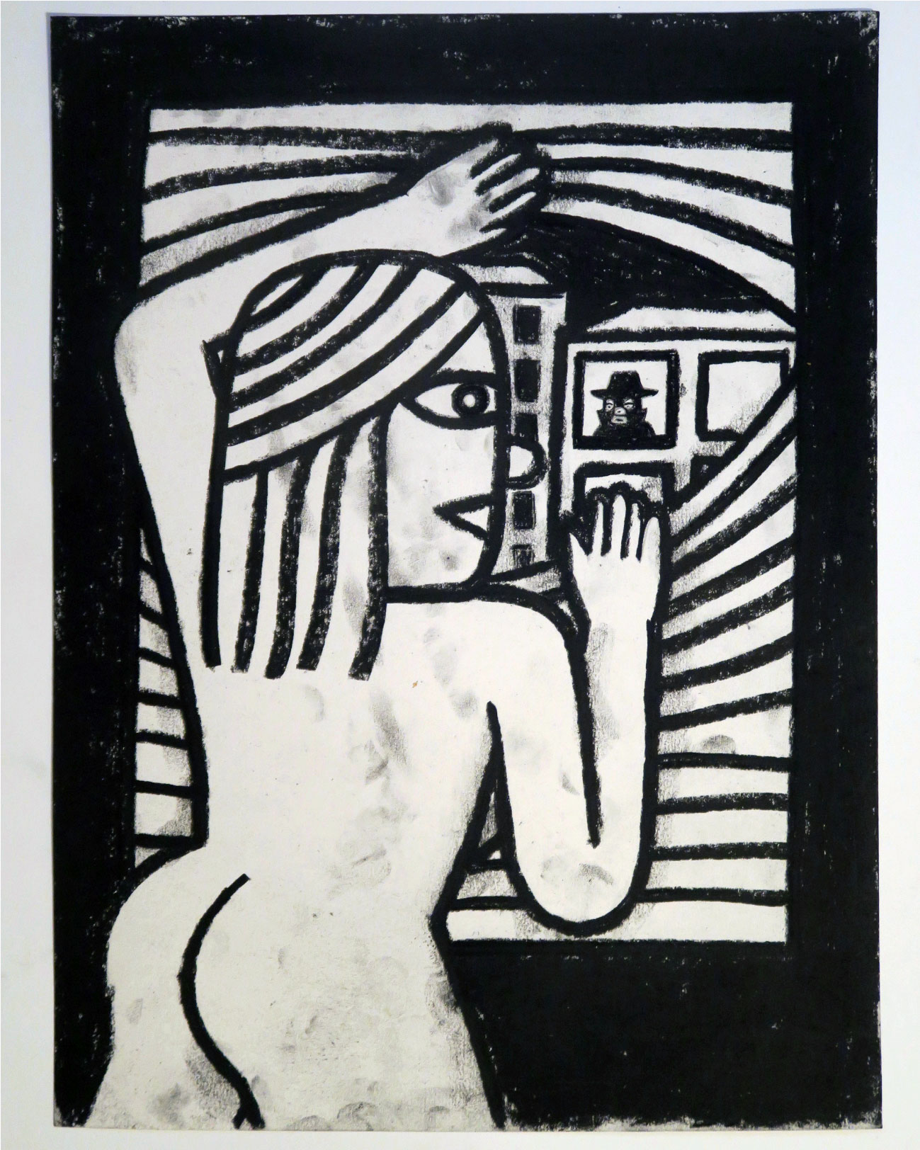 SOFT PASTEL & CHARCOAL ON PAPER12x9 IN // 2021SOLD