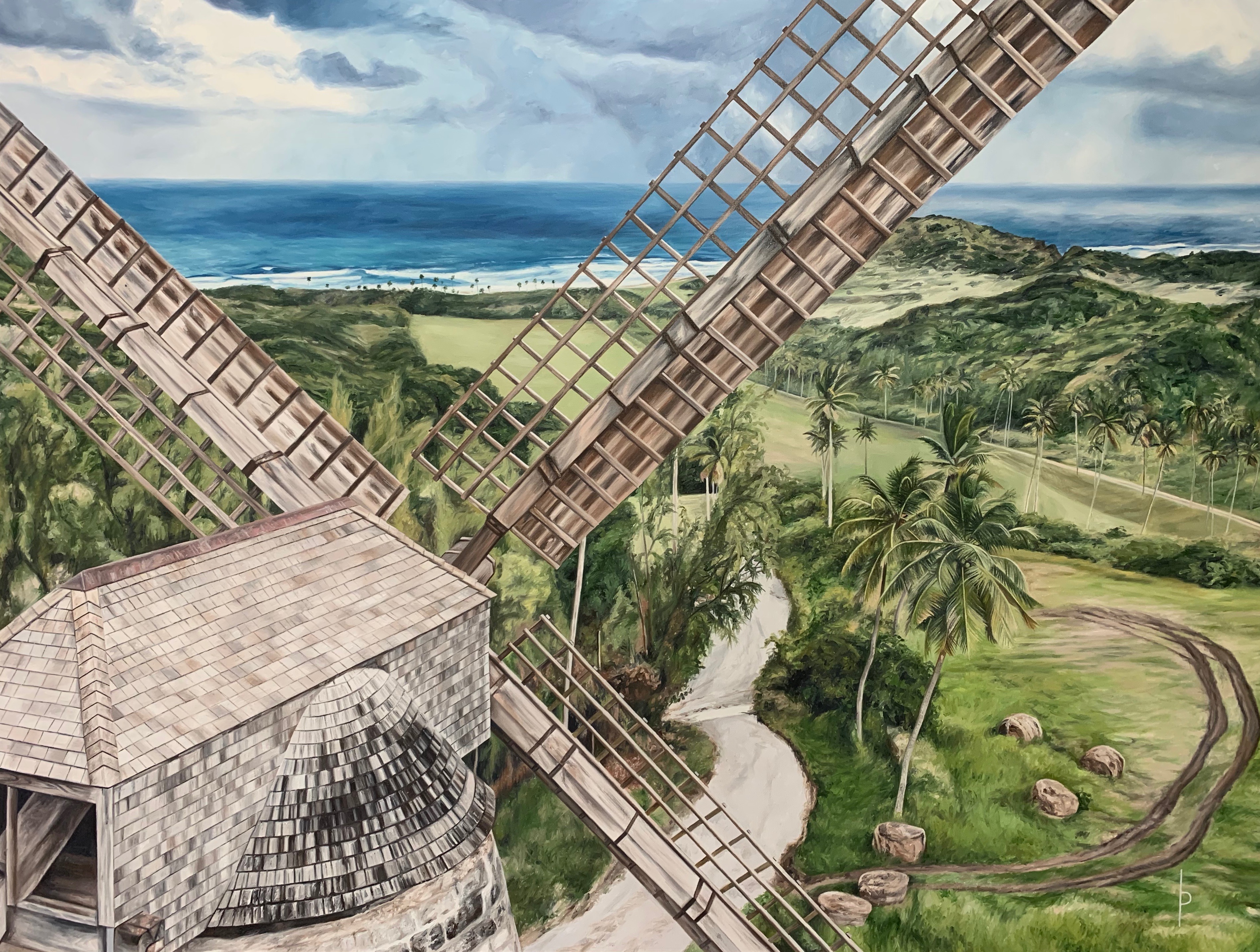 Morgan Lewis 2019 Oil on Canvas 34"x48"