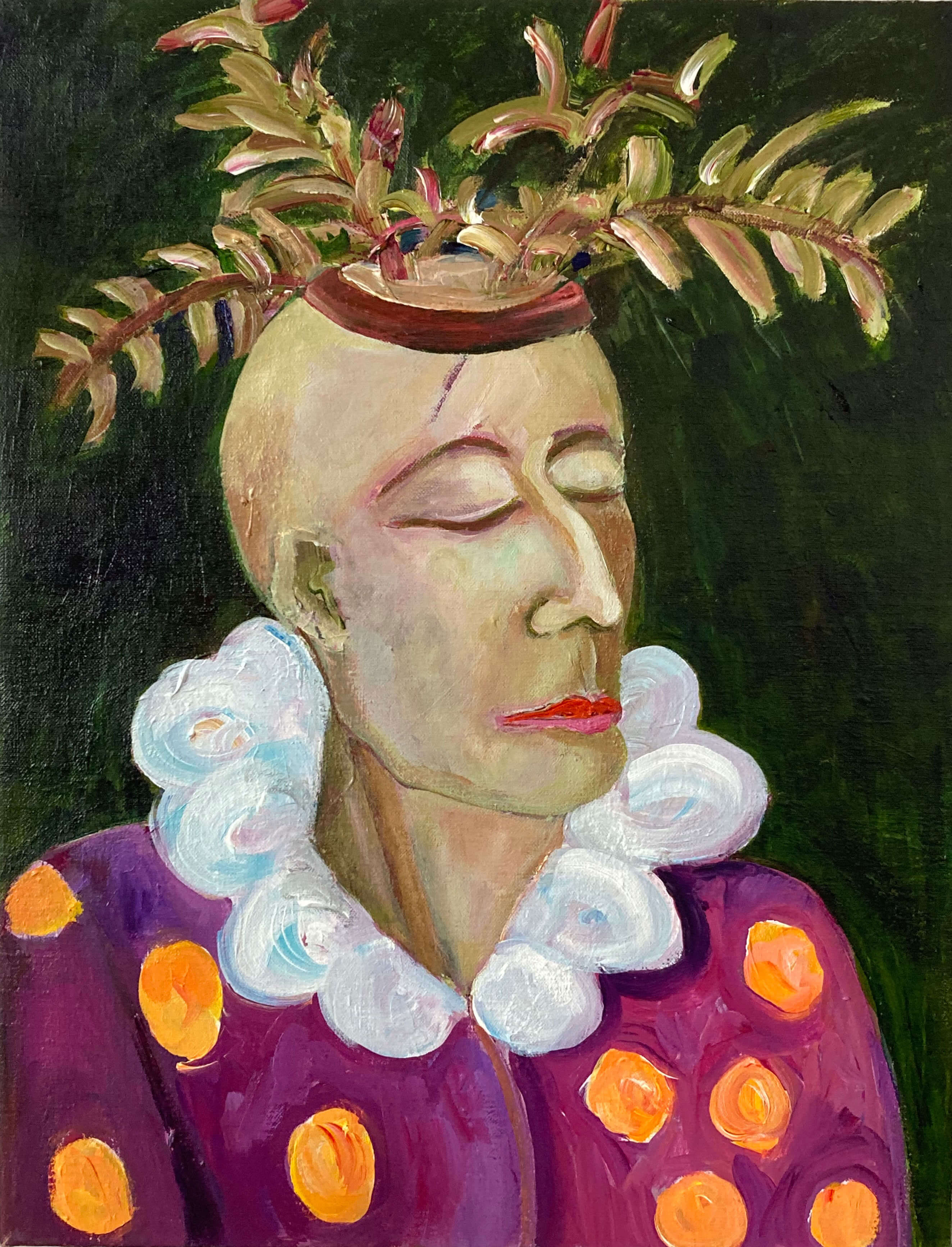 Dreamer — 45.5 x 35.5 cm Acrylic on Canvas (2021)