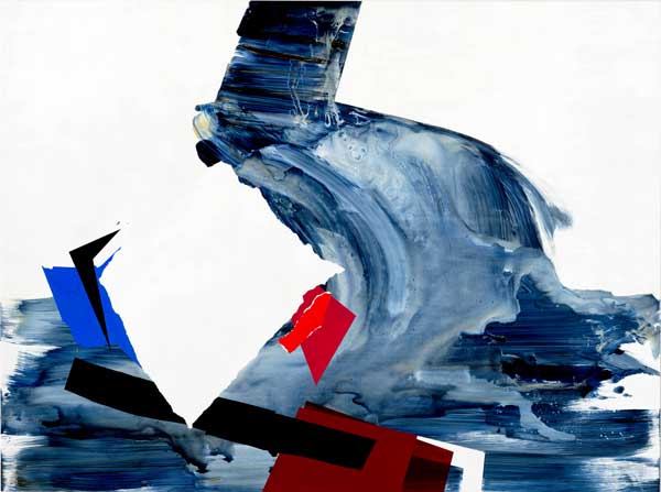 Untitled, acrylic on board 48x65", 122x165cm 2008