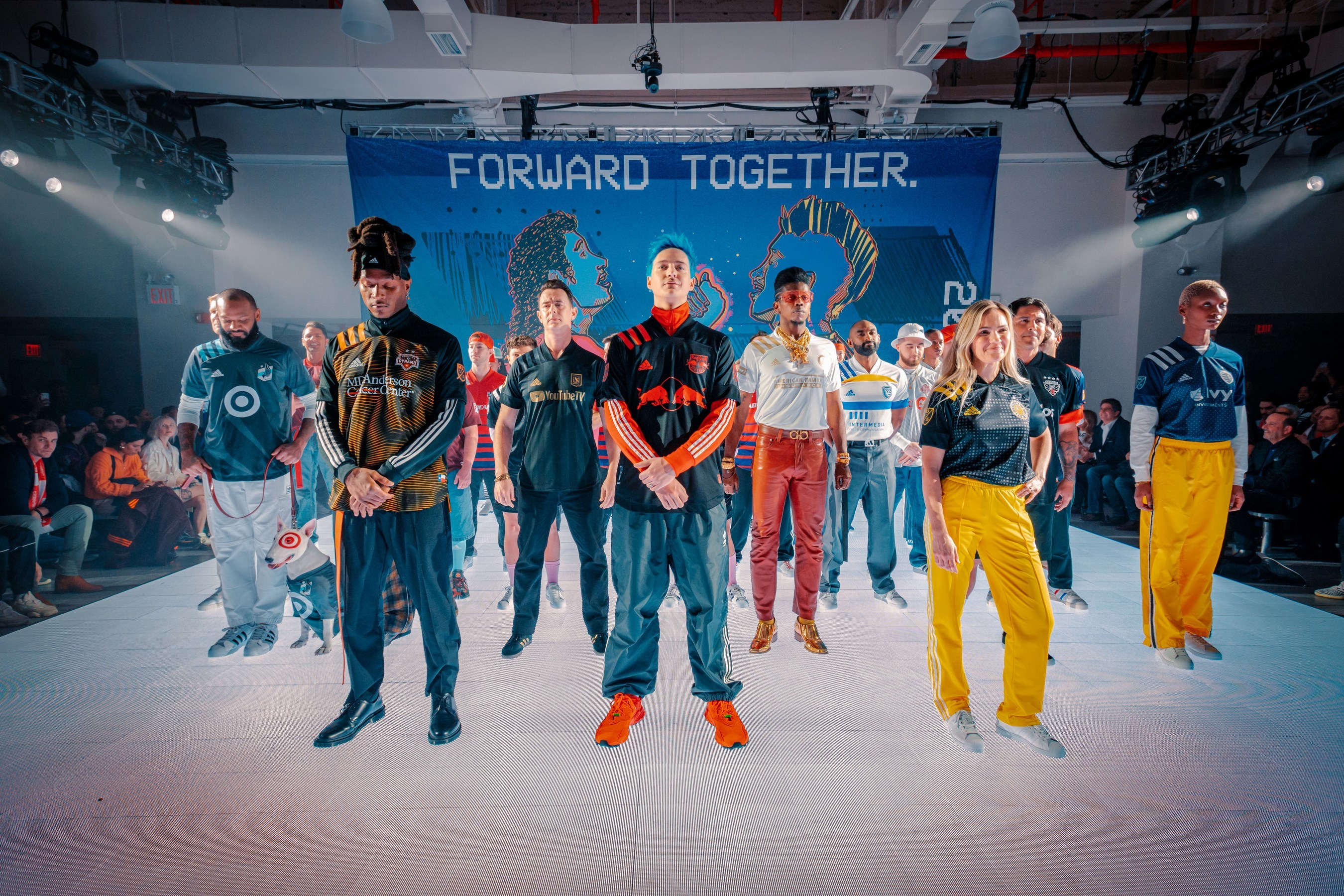MLS Adidas Jersey Launch with Ninja, Dude Perfect, Colin Hanks, and More
