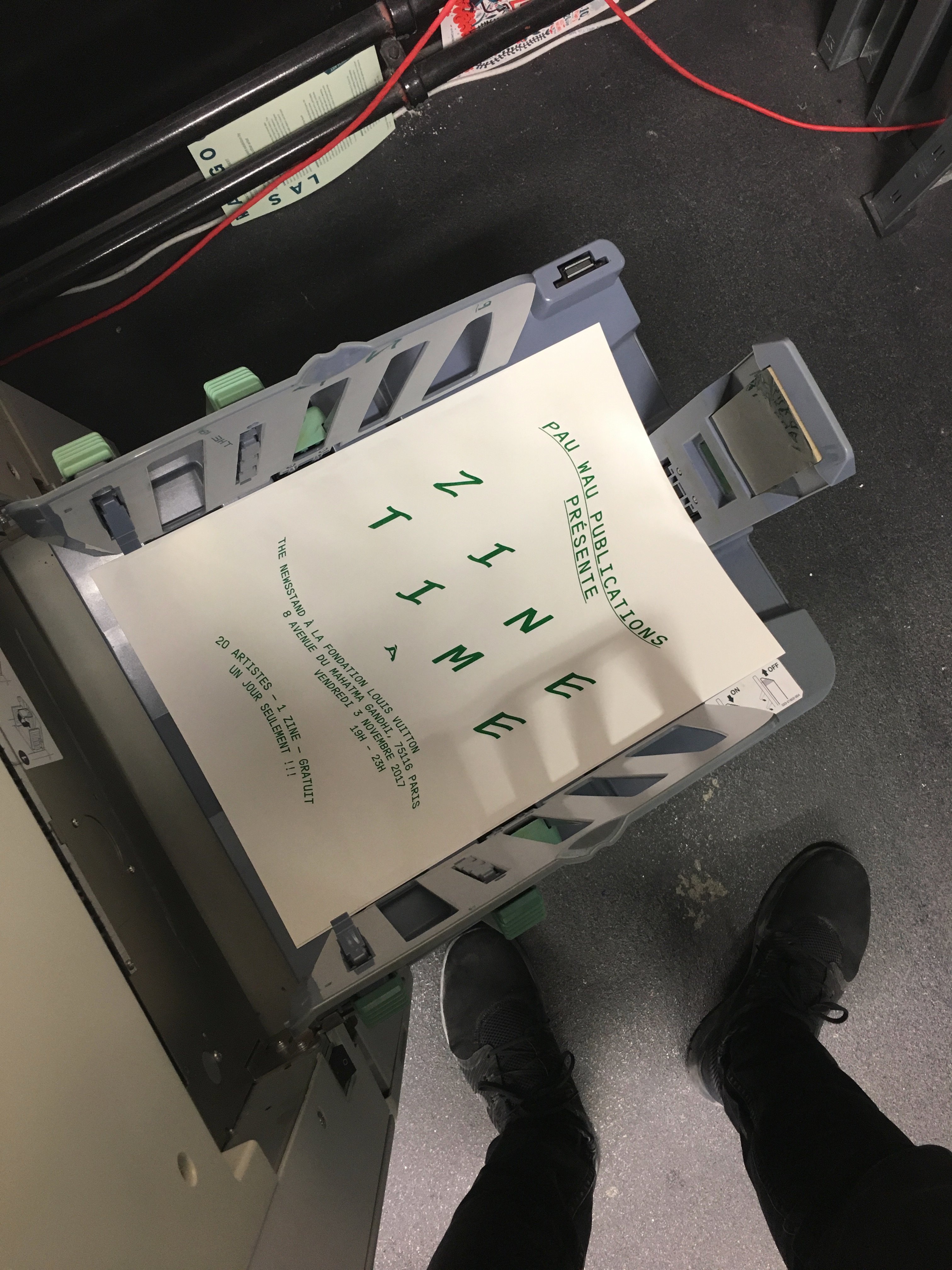 Risograph Printing at Dynamo Zürich (CH)