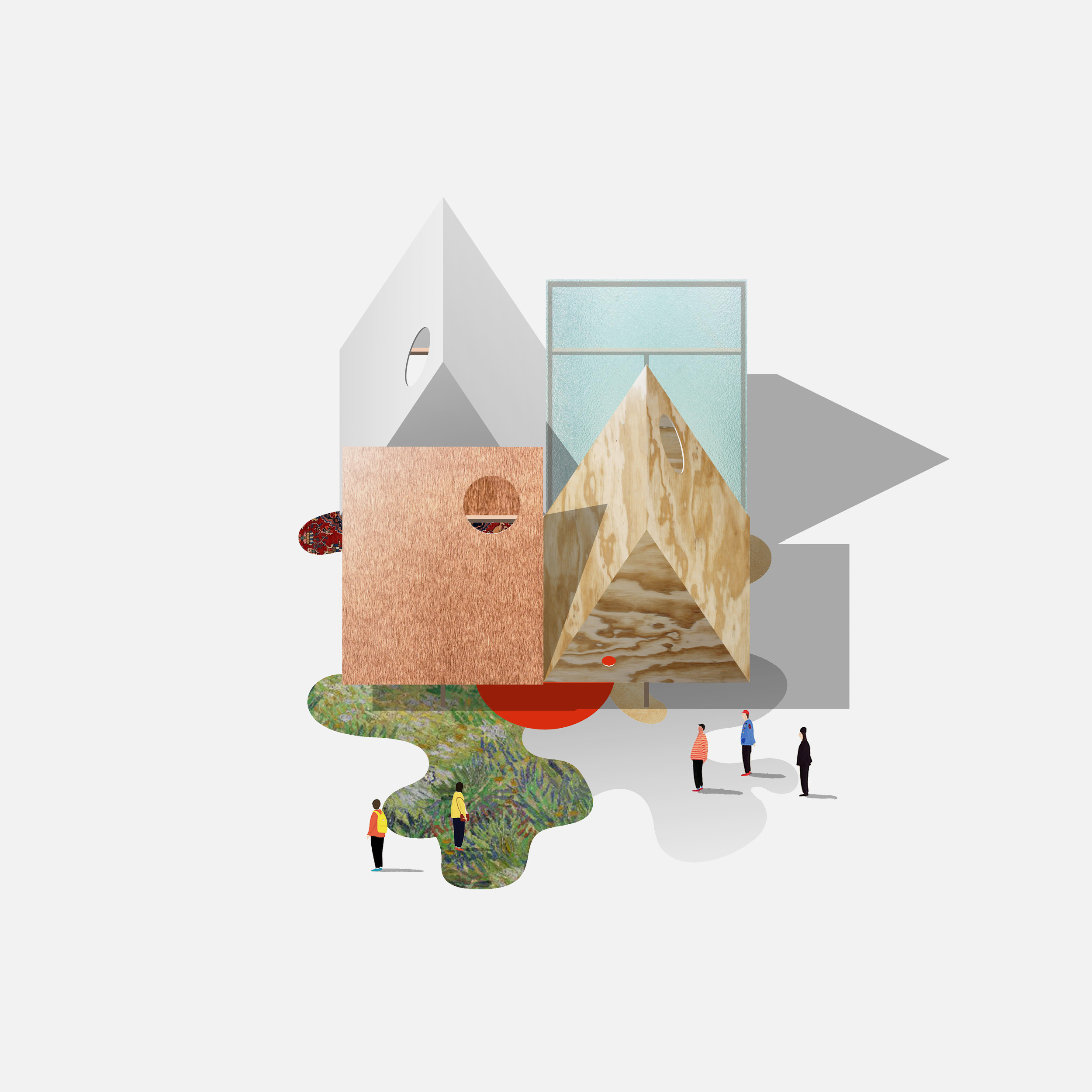 ASSEMBLING REALITIES, Installation about Media Landscapes, commissioned by MAXXI, Rome / IT, 2017