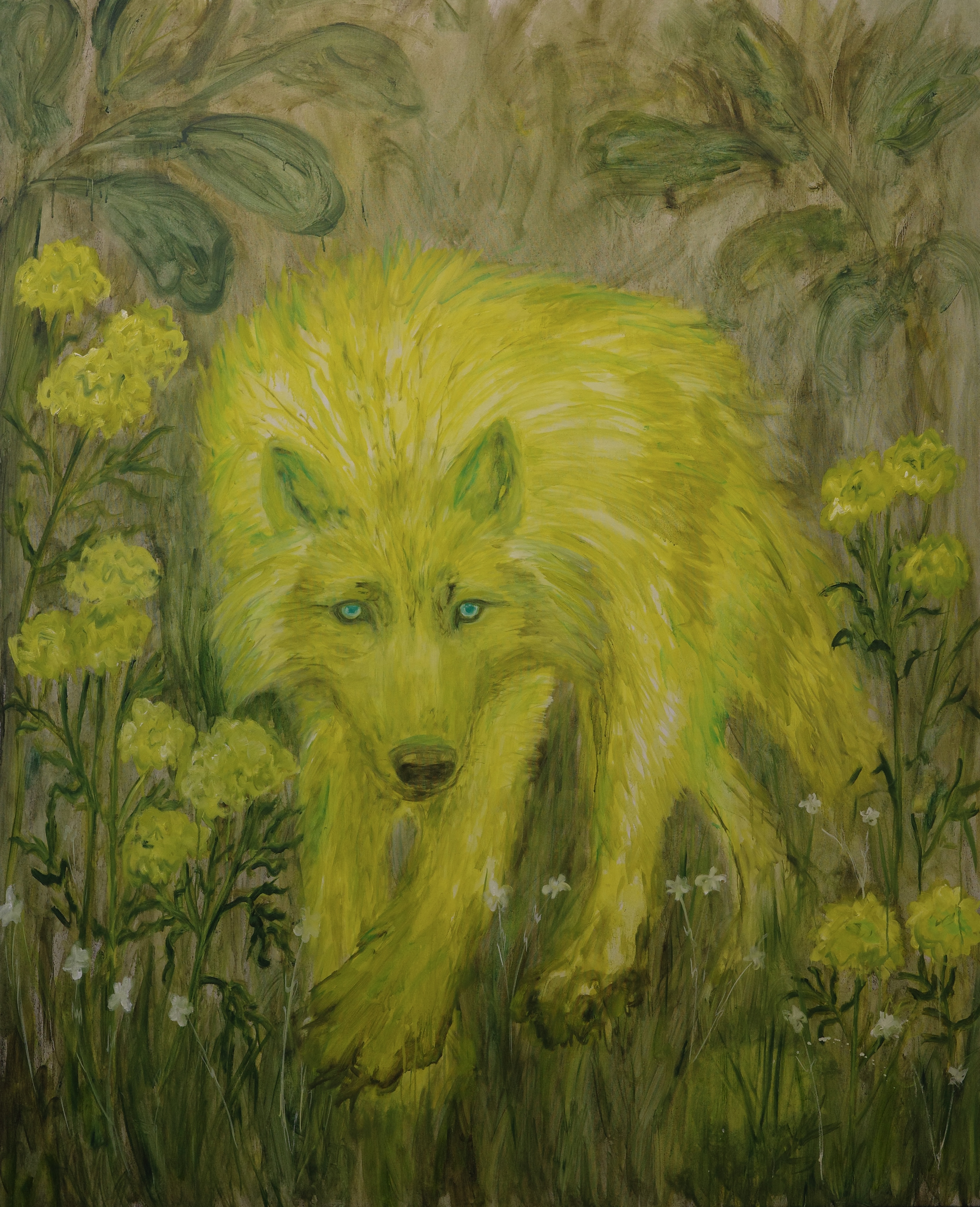  Floria Gonzalez Solstice, 2024-2025 Oil on canvas 78 3/4 x 63 in 200 x 160 cm