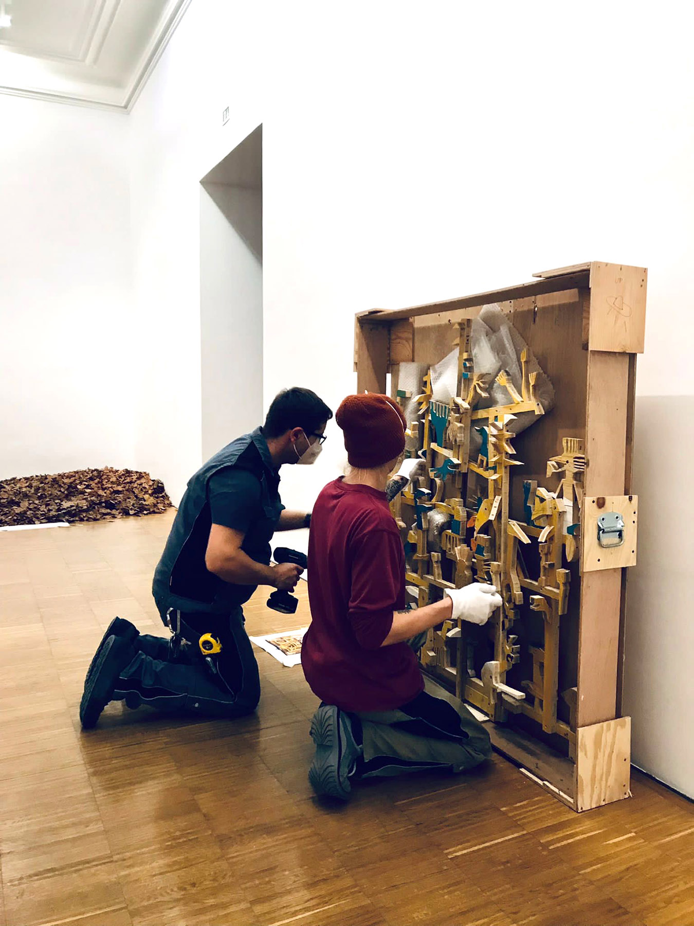 build up at neue galerie graz im landesmuseum joanneum