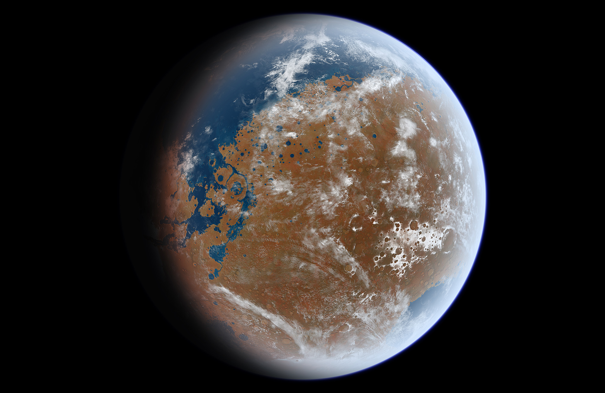 water ice planets