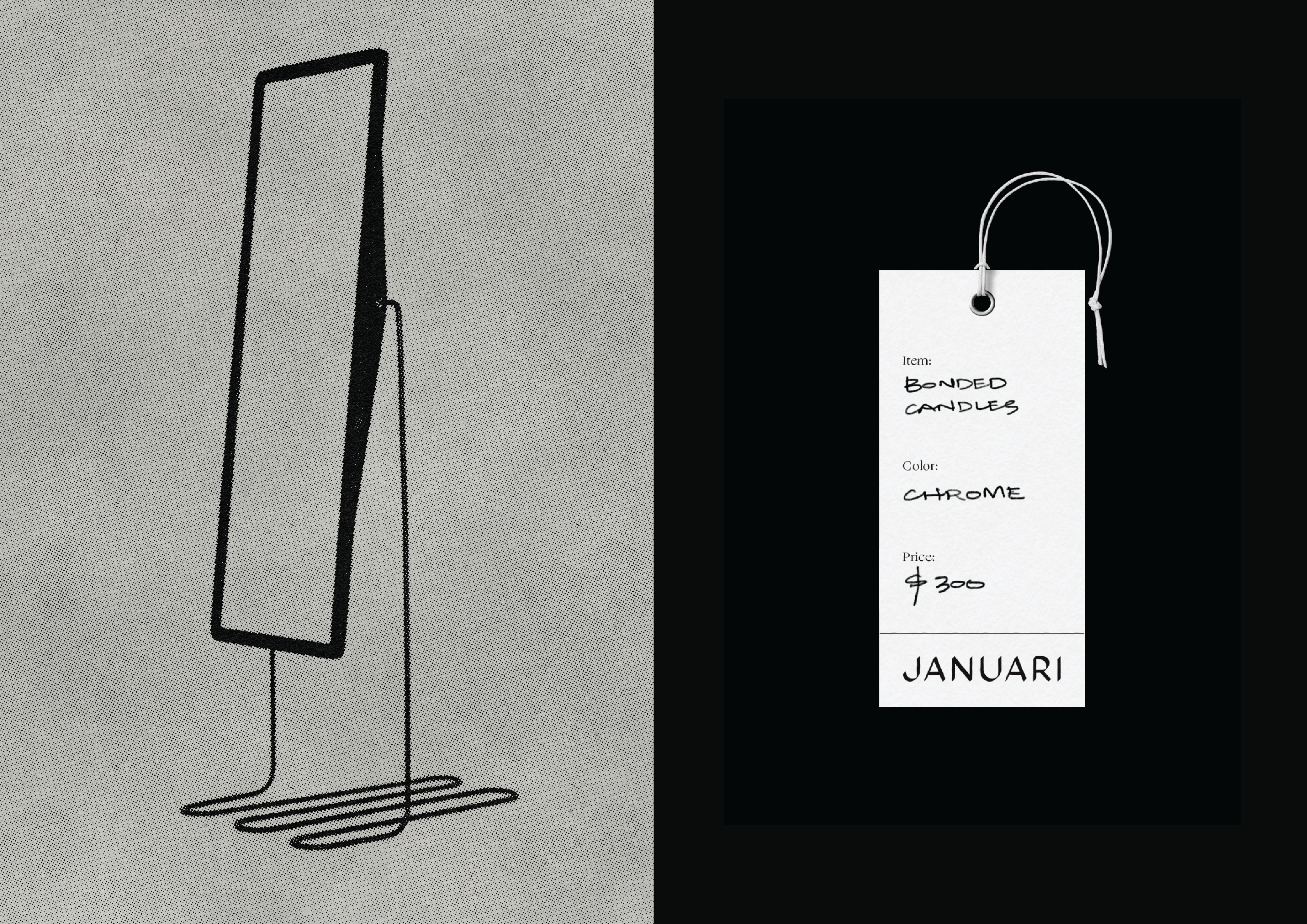 Januari Mirror and Hang Tag MelinaSweet