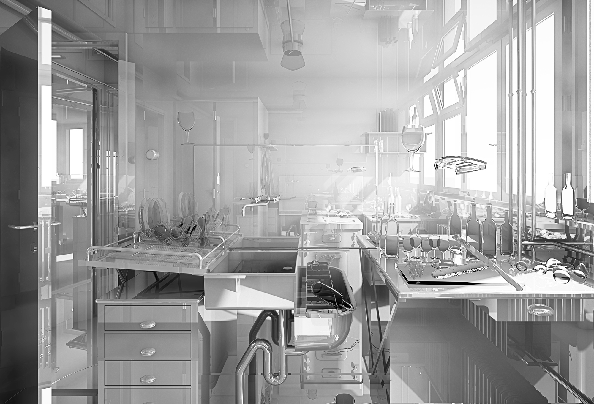 Ästhetisches Dispositiv, digital space