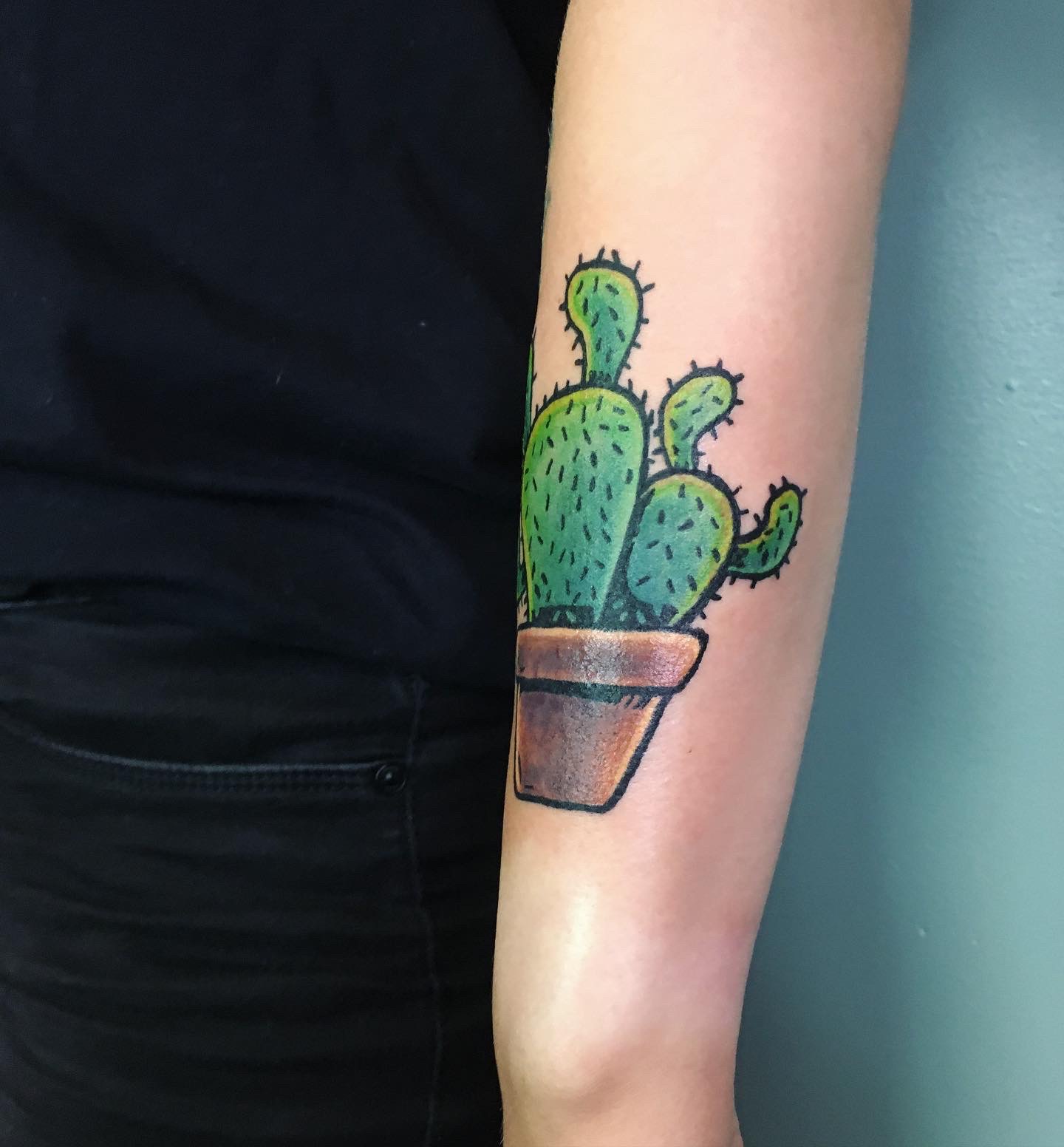 Cactus tattoo by Beata at Akara Arts in Milwaukee, WI in 2024 | Cactus  tattoo, Tattoos, P tattoo