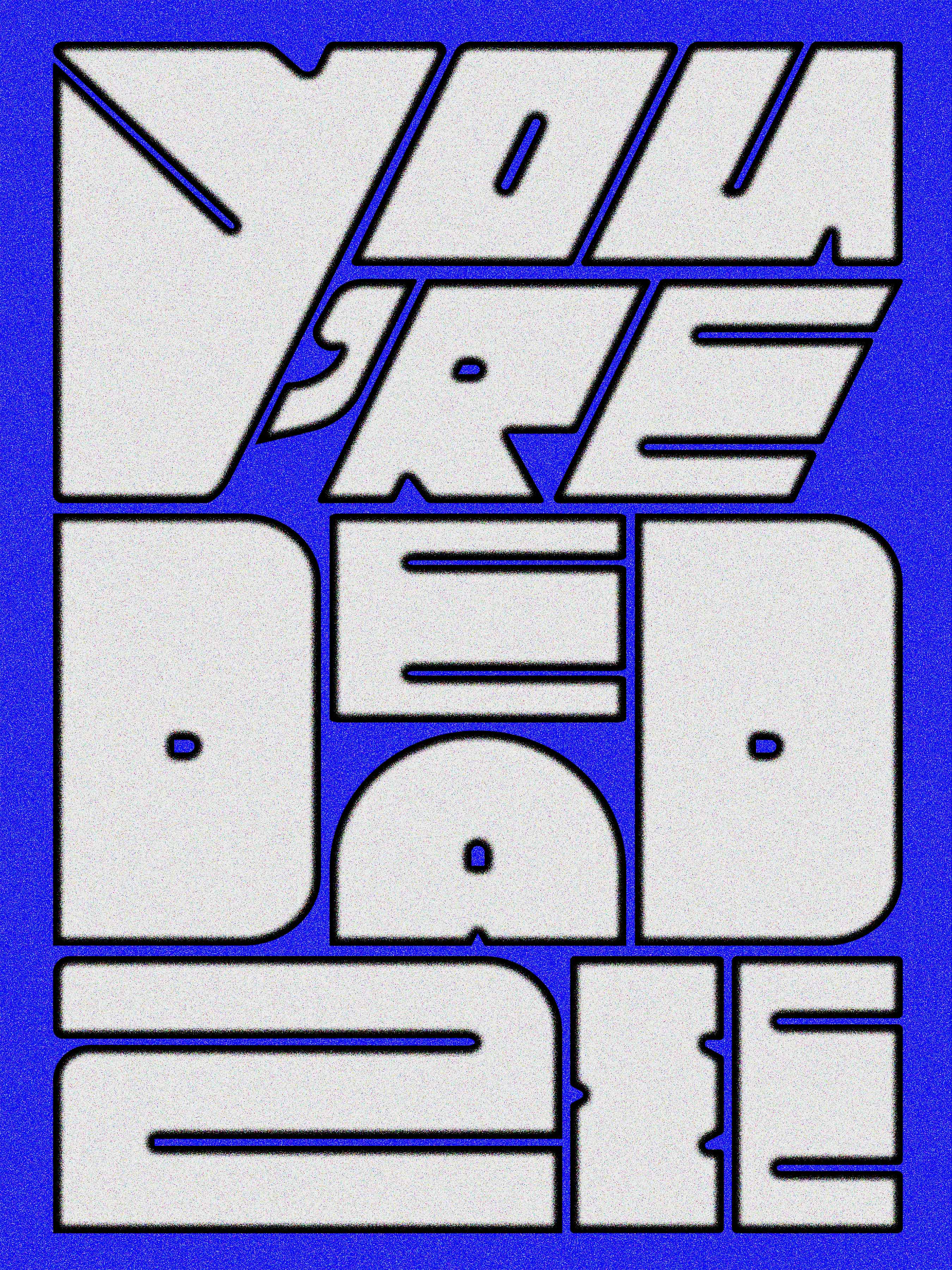 Type Poster Collab with Liam Archibald, Summer 2023
