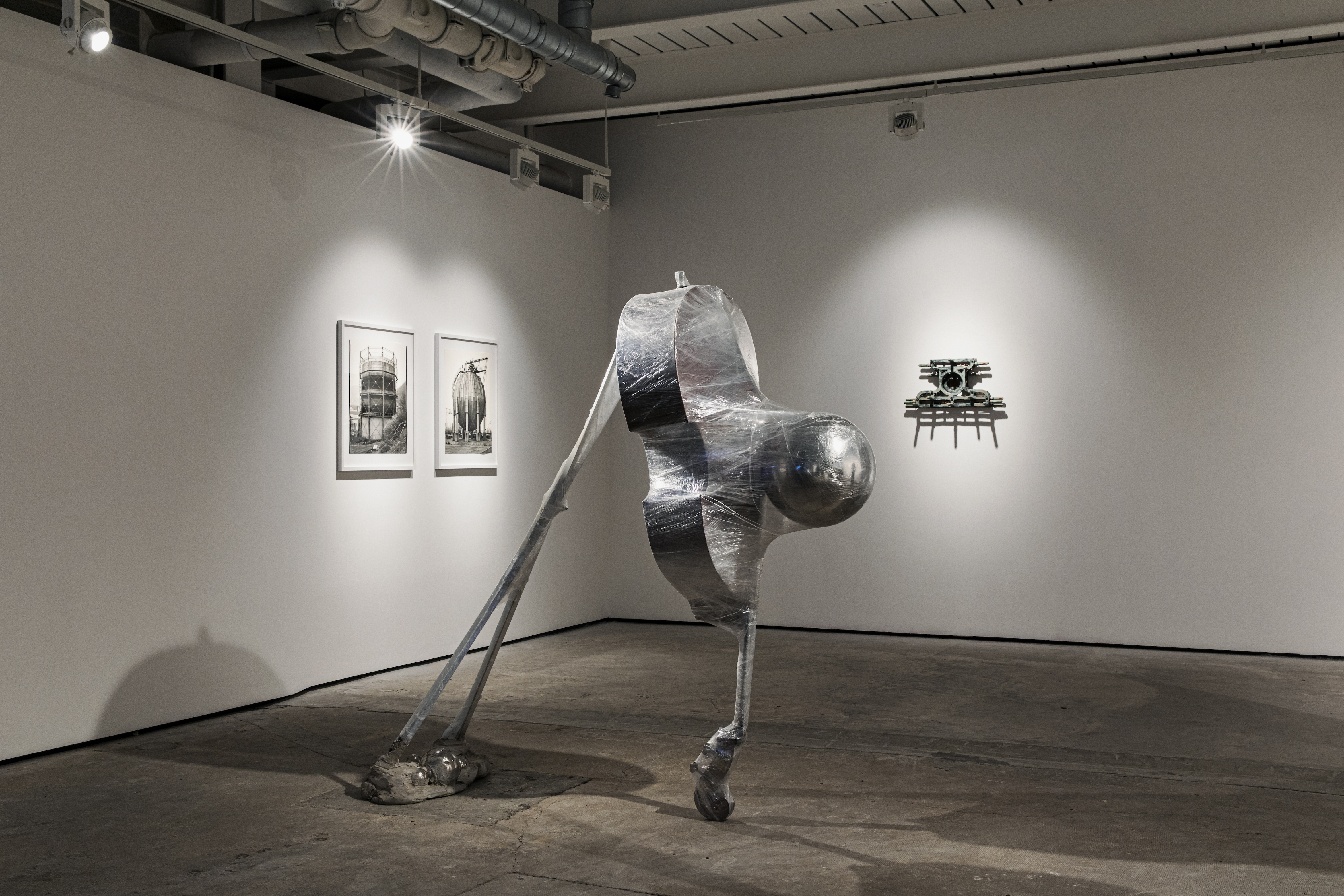 Installation View of Support Structures at Gathering, 2023