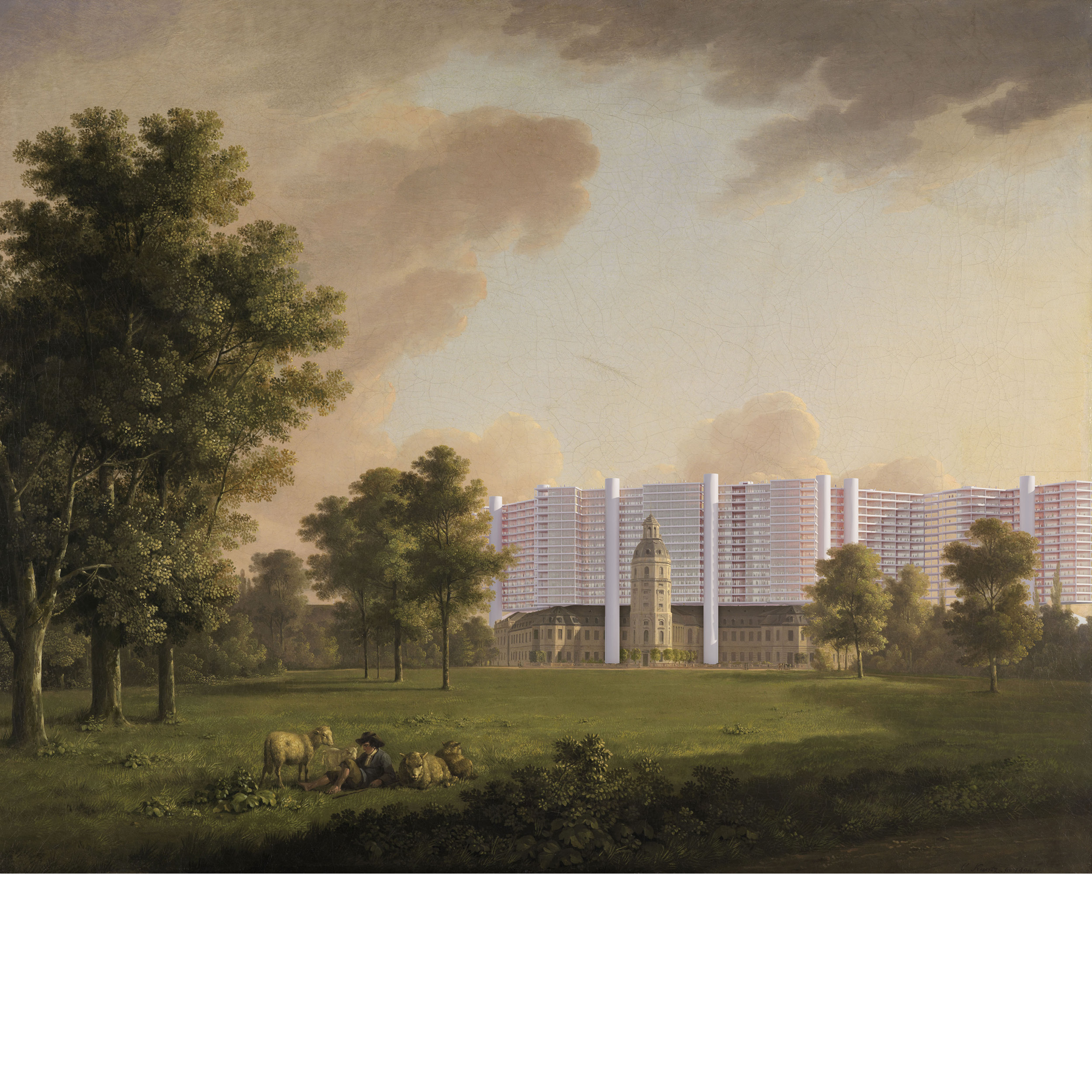 WOHNEN IM DENKMAL, Design Study for the Conversion of the Karlsruhe Palace into Living Space, Karlsruhe / DE, 2022