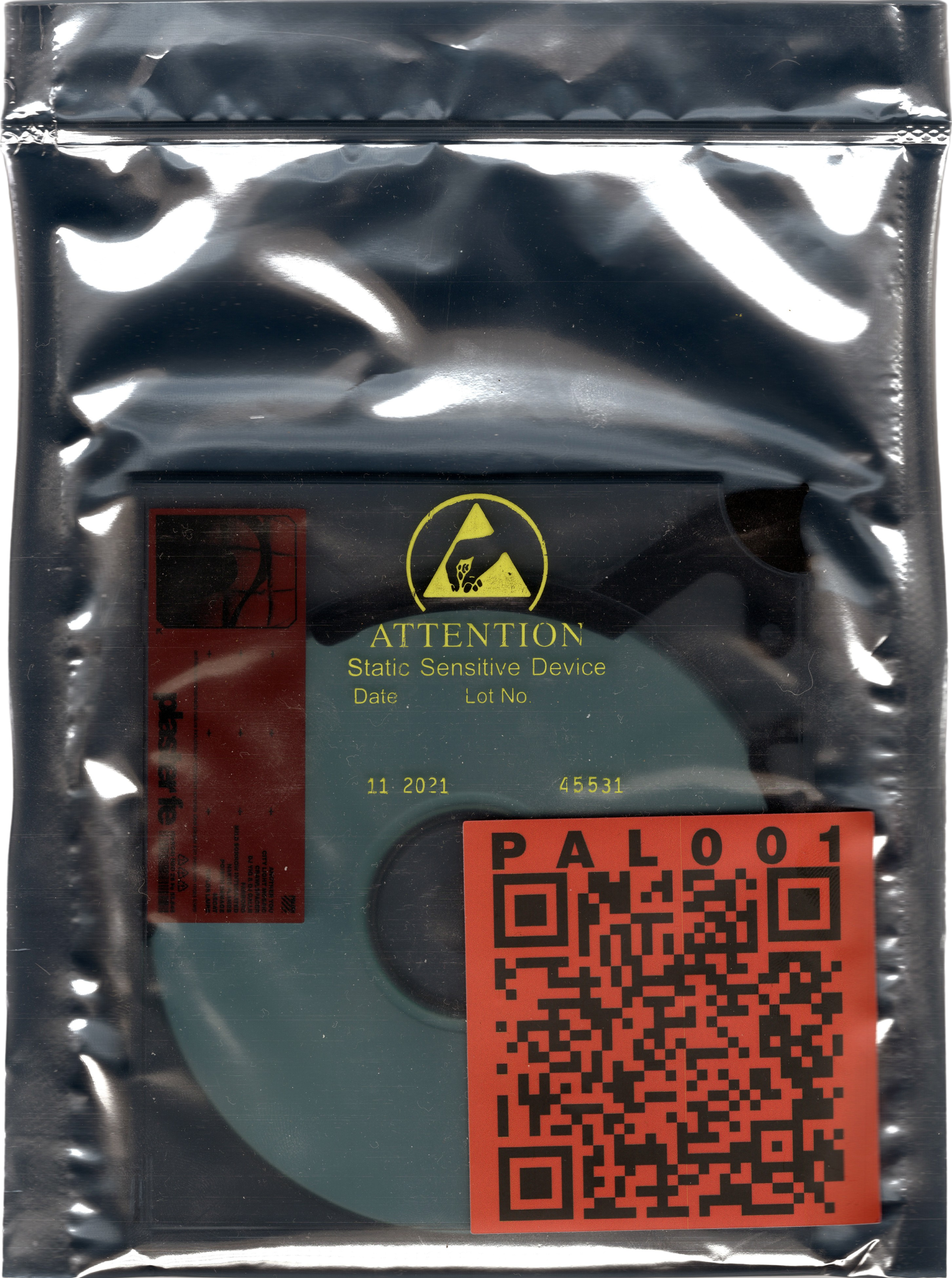 "Plaster & Iron" by Various Artists of Plaster Fe (2022) packaging