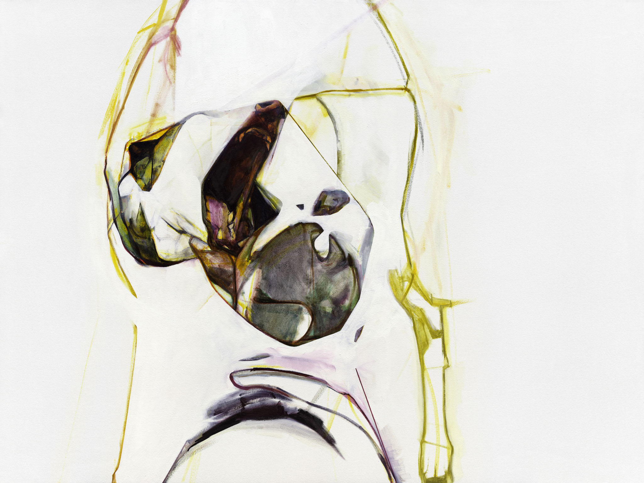 Fight 36x48 oil on canvas 2009