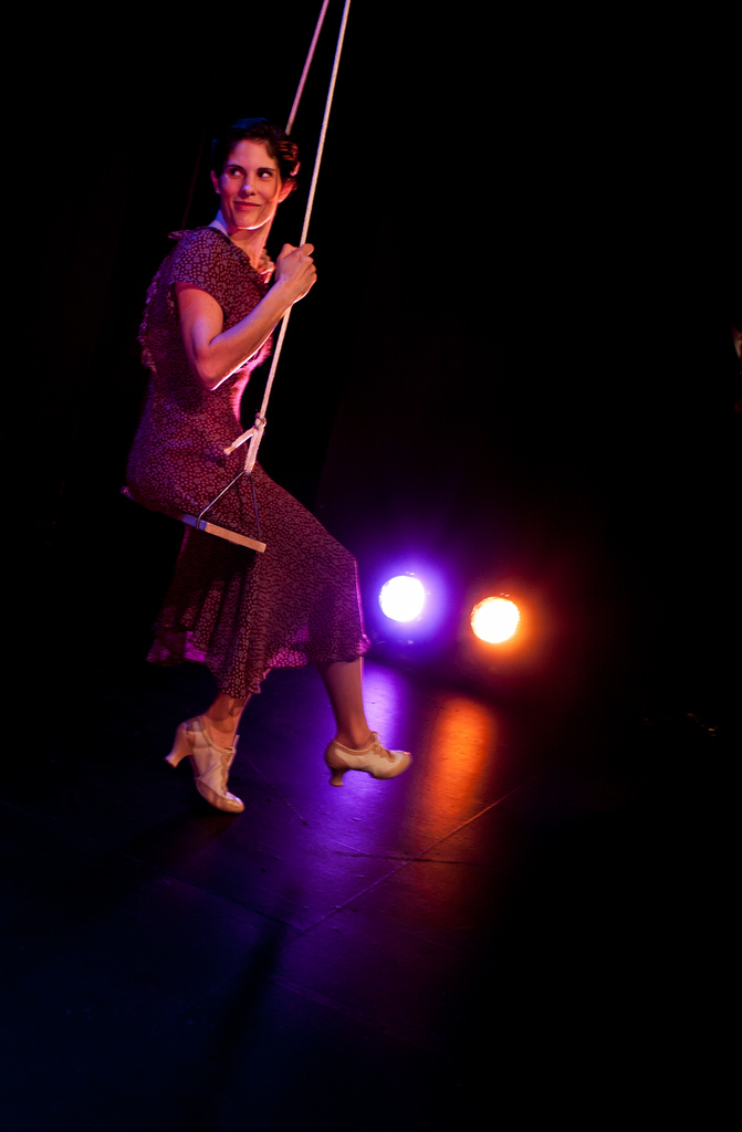 Christina Ritter as Anne and Kalafatic Poole as Charles | Photo Credit: Isaiah Tanenbaum