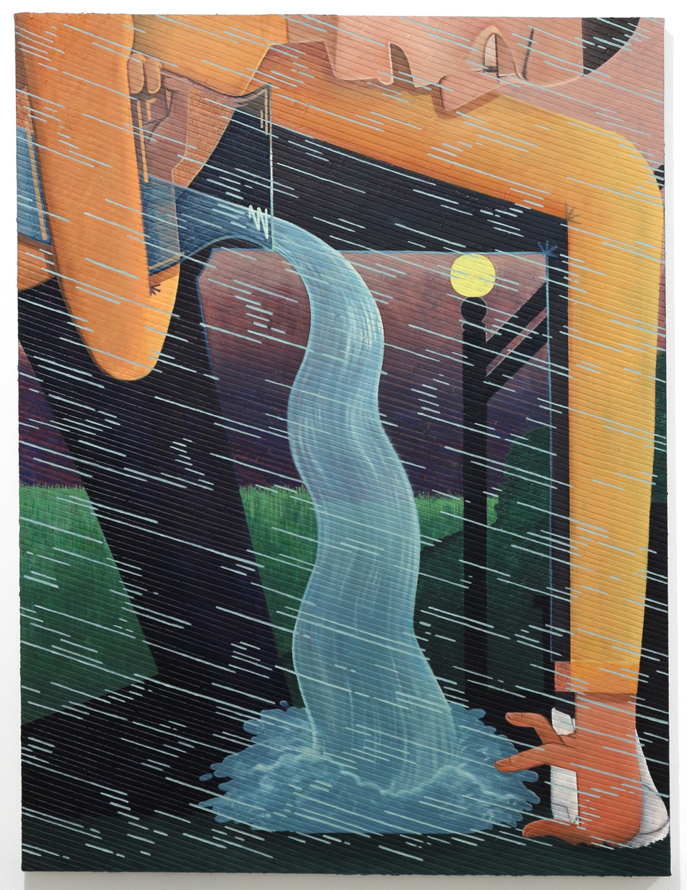 Like Water in the Rain, 40" x 30", 2015